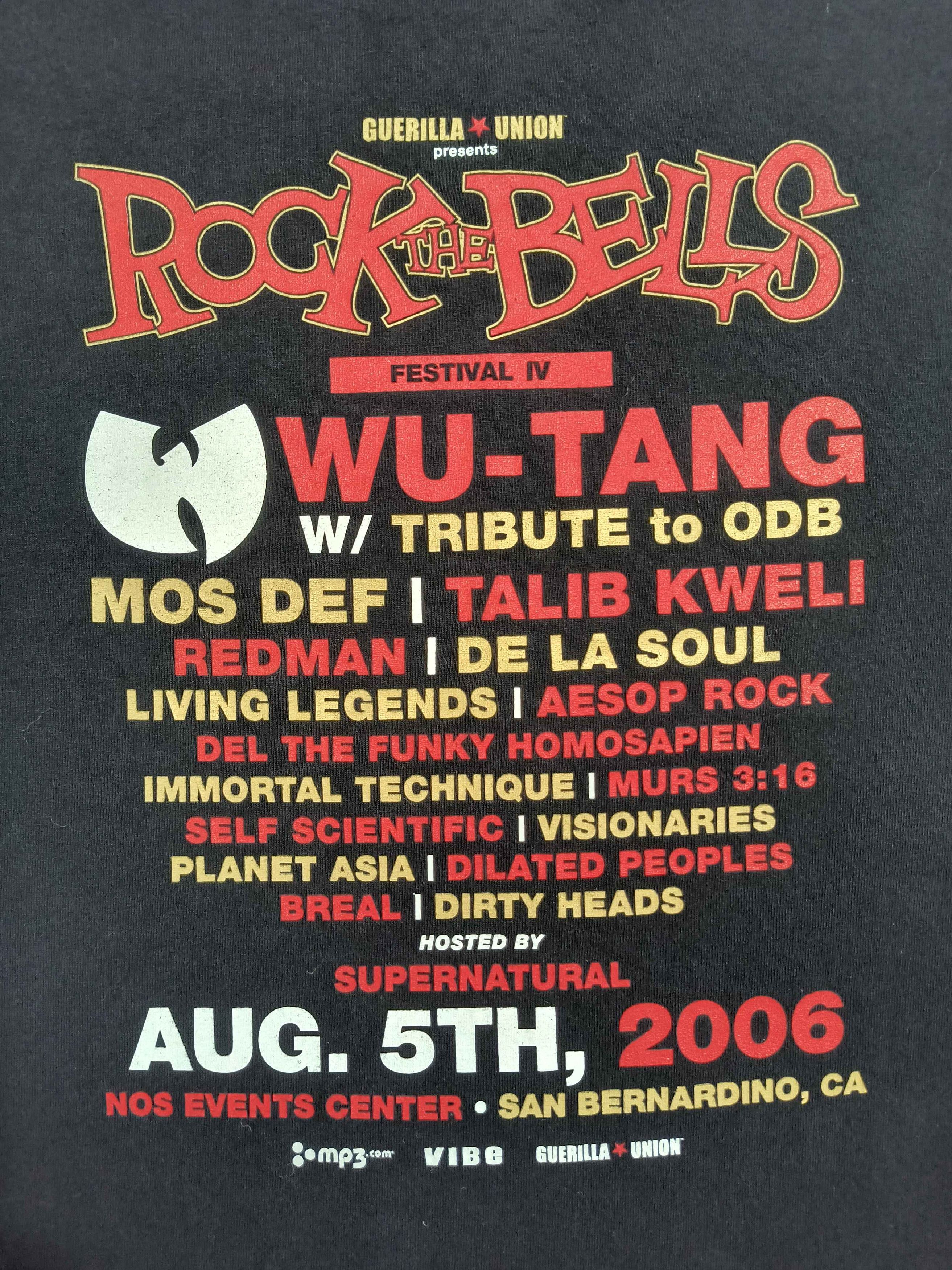 Other Vintage Y2K guerilla union Wu-Tang rock the bells 2006 tee Size US L / EU 52-54 / 3 - 1 Thumbnail