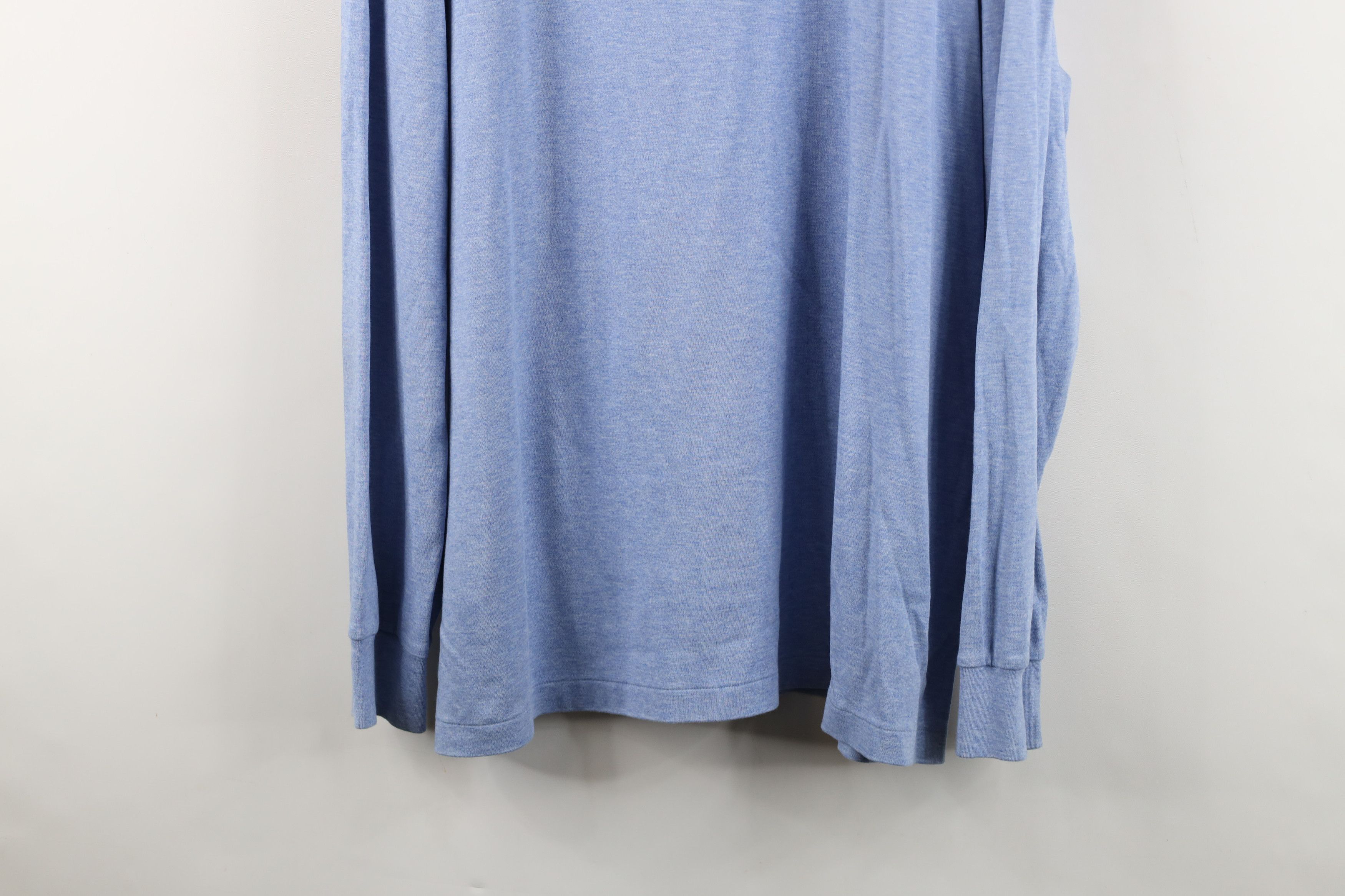 Ralph Lauren Ralph Lauren Cotton Collared Long Sleeve Polo Shirt Blue Size US XL / EU 56 / 4 - 3 Thumbnail