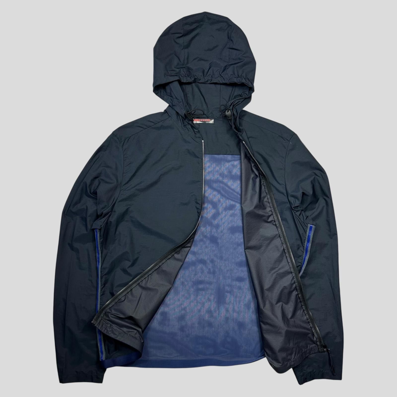 Prada Prada Sport SS00 Gel Seam Nylon Mesh Back Windbreaker XL (L) Size ONE SIZE - 5 Thumbnail
