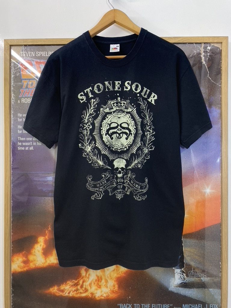 Band Tees × Fruit Of The Loom 2007 Stone Sour Come What(ever) May Tour T Shirt Size US M / EU 48-50 / 2 - 1 Thumbnail