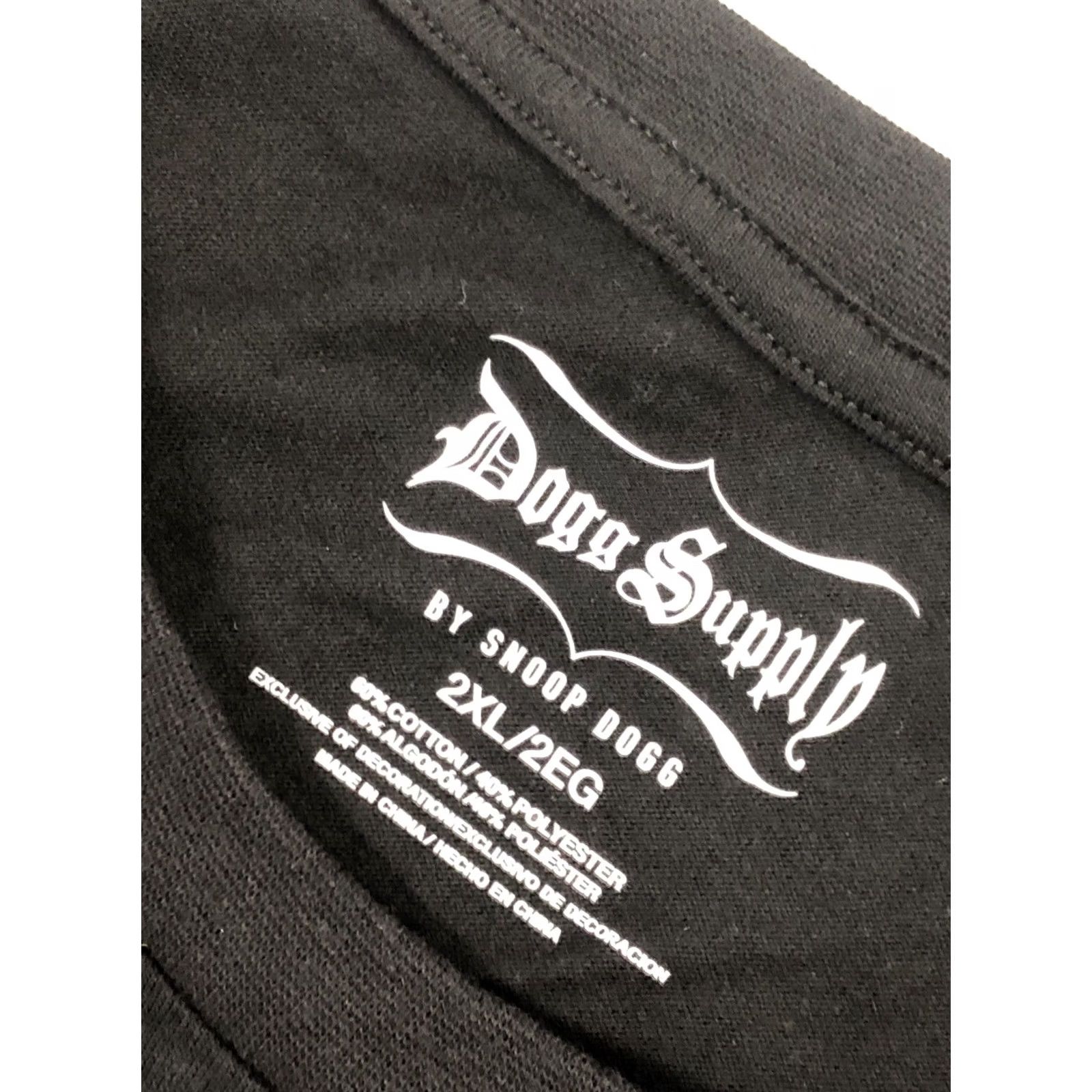 Vintage Snoop Dogg Graphic T-Shirt - Black 2XL Crew Neck Short Sleeve Tee Men Regular Fit Cotton Knit Graphic Print Dogs Supply 2020s Size US XXL / EU 58 / 5 - 4 Thumbnail