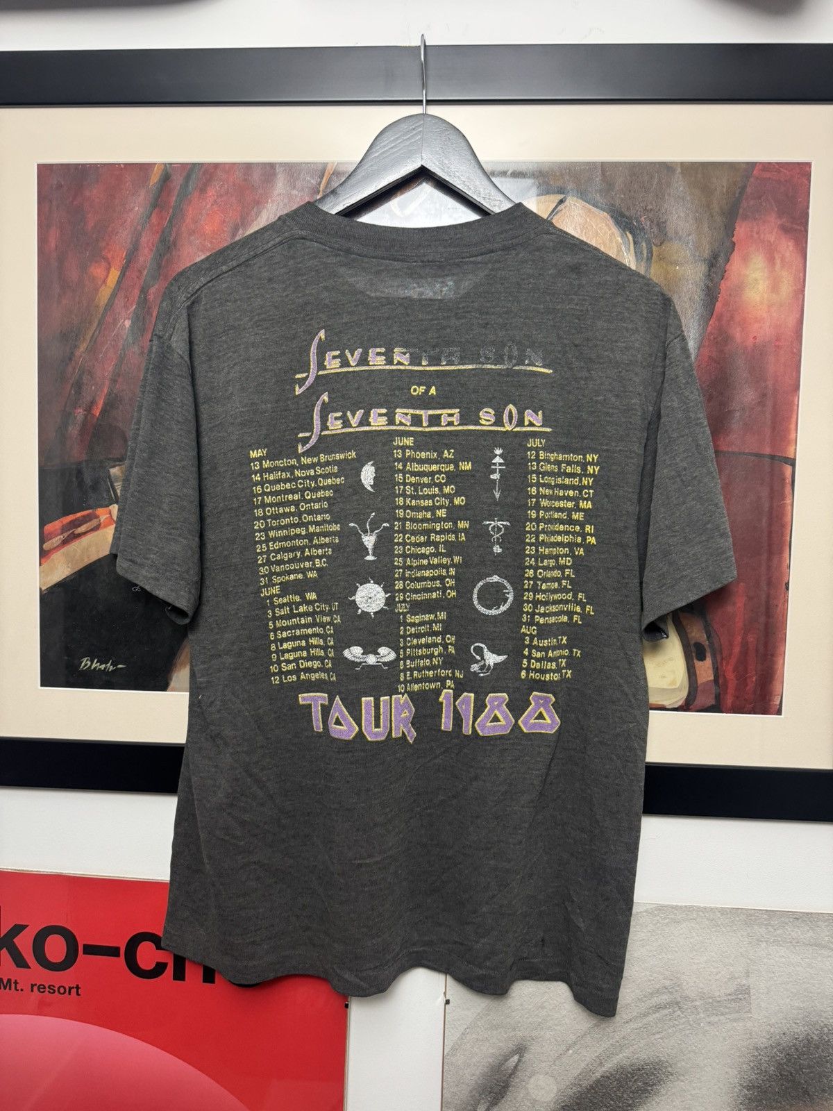 Band Tees Vintage 80s Iron Maiden Can I Play With Madness Band Tee Size US L / EU 52-54 / 3 - 2 Thumbnail