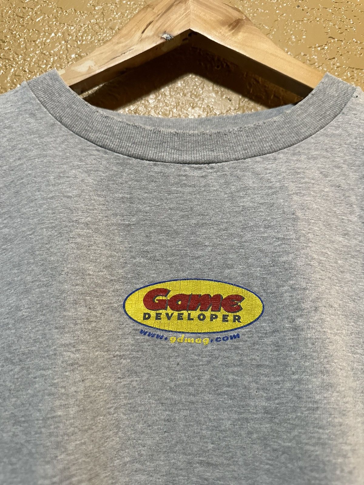 Playstation Vintage 90s Game Developer Magazine Promo T Shirt Size US XL / EU 56 / 4 - 2 Thumbnail