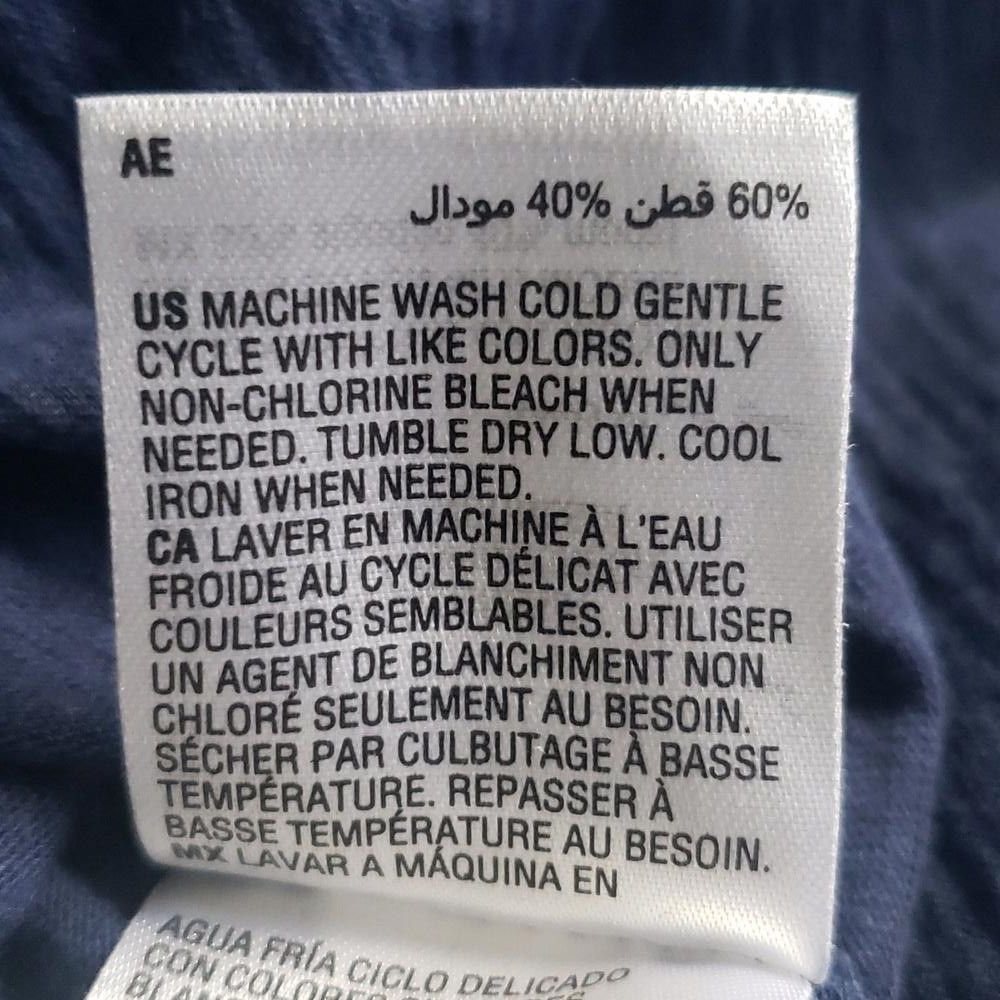 Designer CT558 I.N.C. Ladies Navy T-shirt Top L Size L / US 10 / IT 46 - 7 Thumbnail