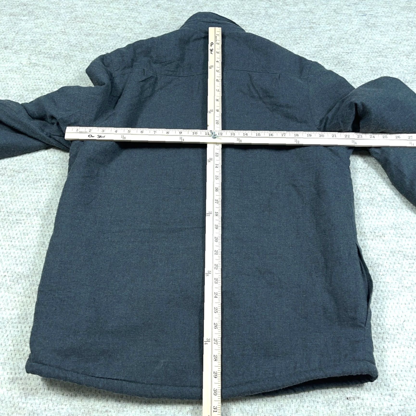 Vintage Coleman Shacket Coat Jacket Gray Plaid Lined Sherpa Button Up Mens M Cauc Casual Workwear Outdoor Modern Vintage: No N/A Size US M / EU 48-50 / 2 - 7 Thumbnail
