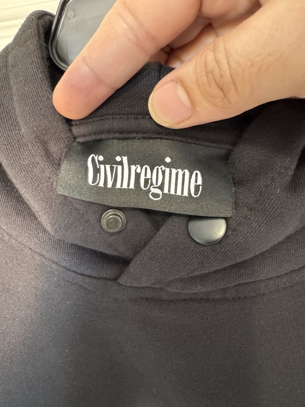 Civil Regime Civil Regime Black Hoodie Size US S / EU 44-46 / 1 - 3 Thumbnail
