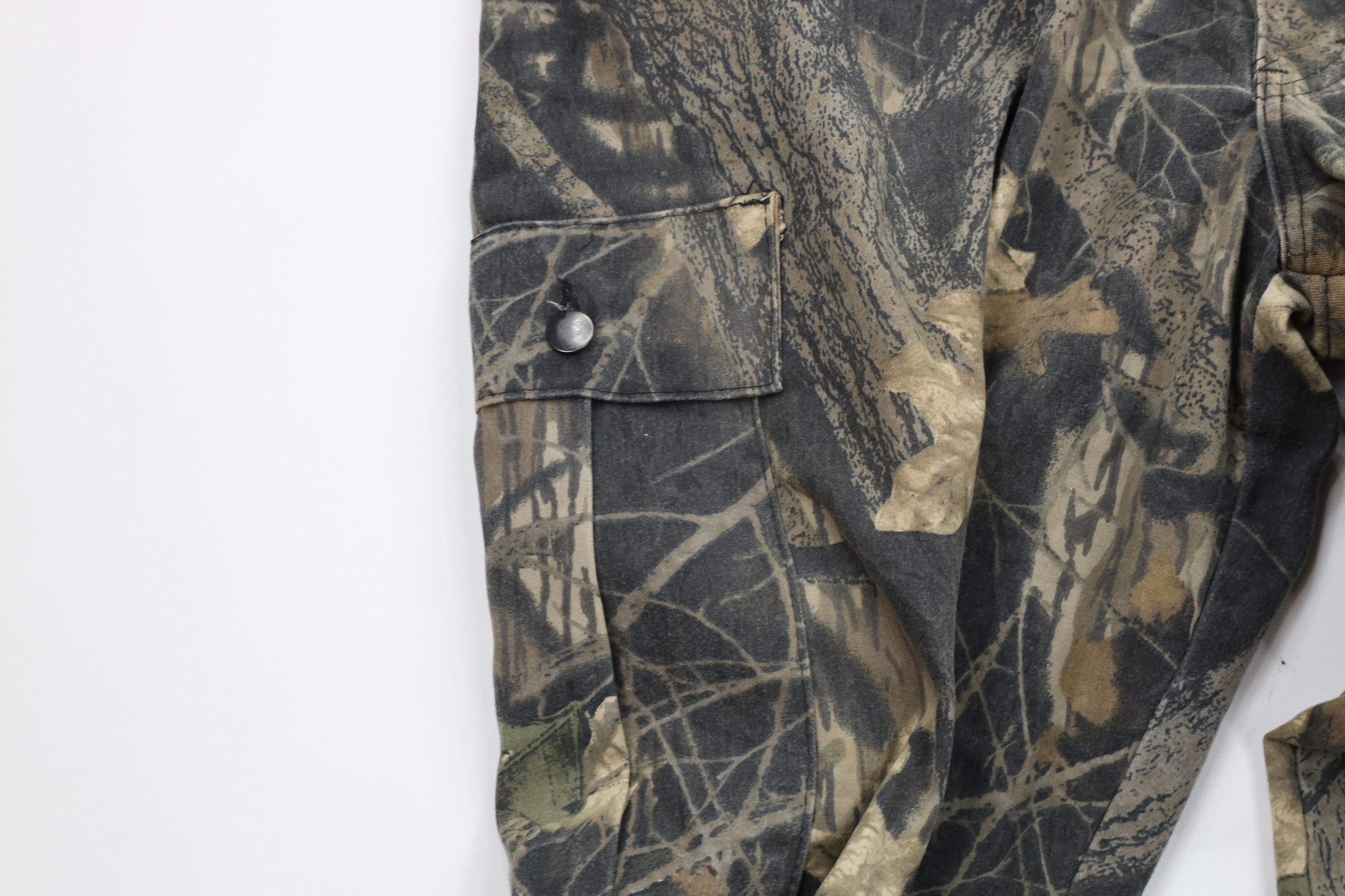 Vintage Vintage 90s Streetwear Camouflage Wide Leg Cargo Pants USA Size US 40 / EU 56 - 5 Thumbnail