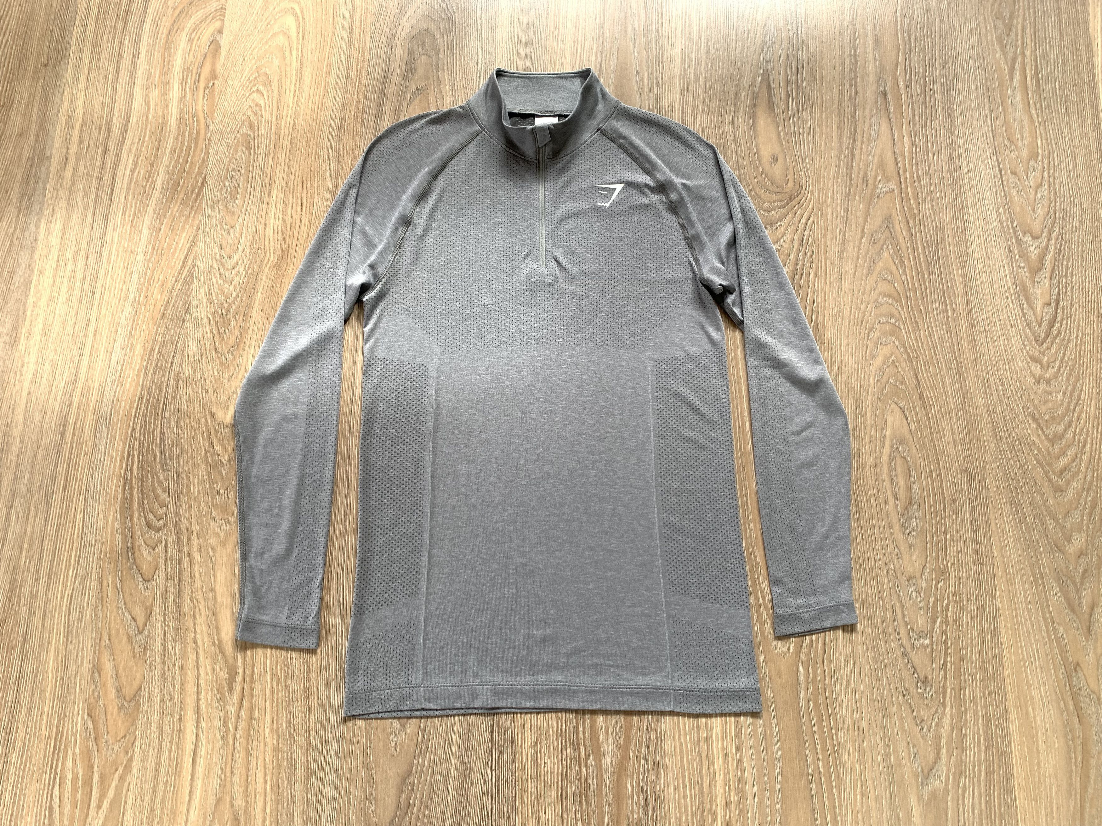 Gymshark Gymshark Grey Training Long Sleeve 1/4 Zip Size US S / EU 44-46 / 1 - 2 Thumbnail