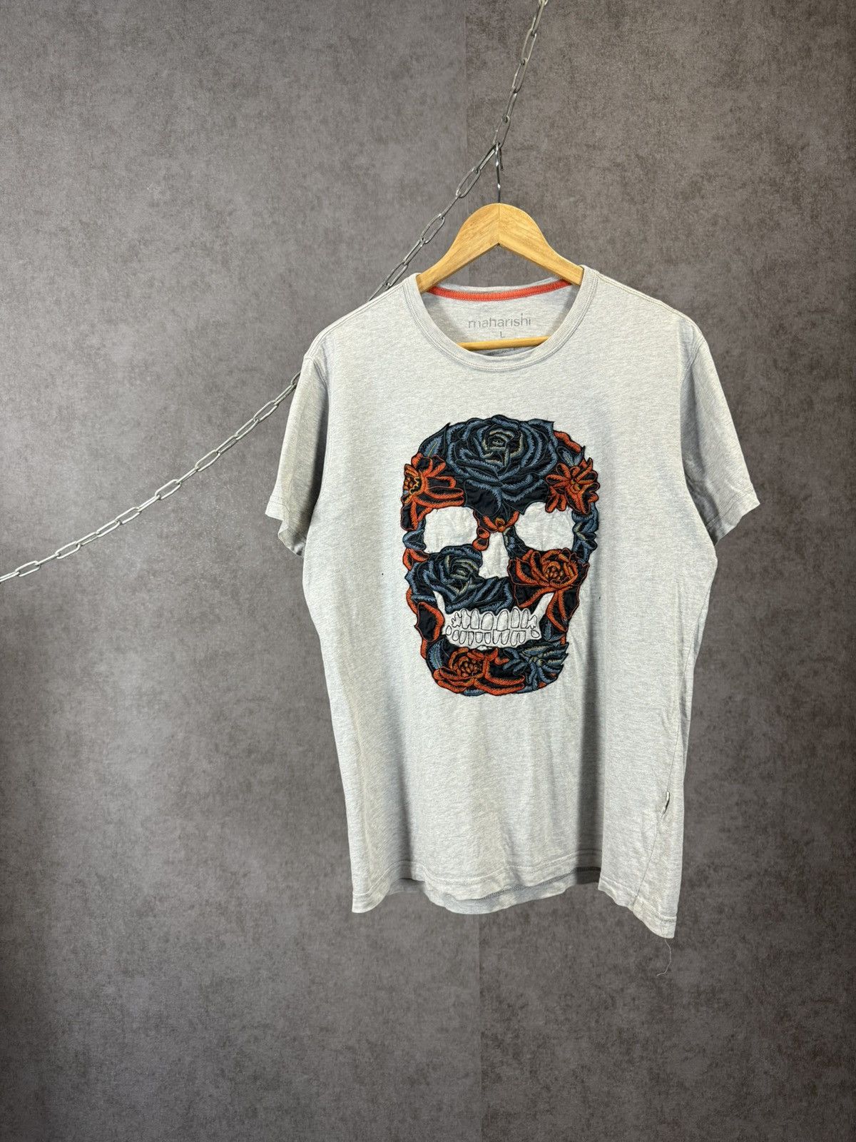 Maharishi Maharishi Japanese designer skull tee Size US L / EU 52-54 / 3 - 1 Thumbnail