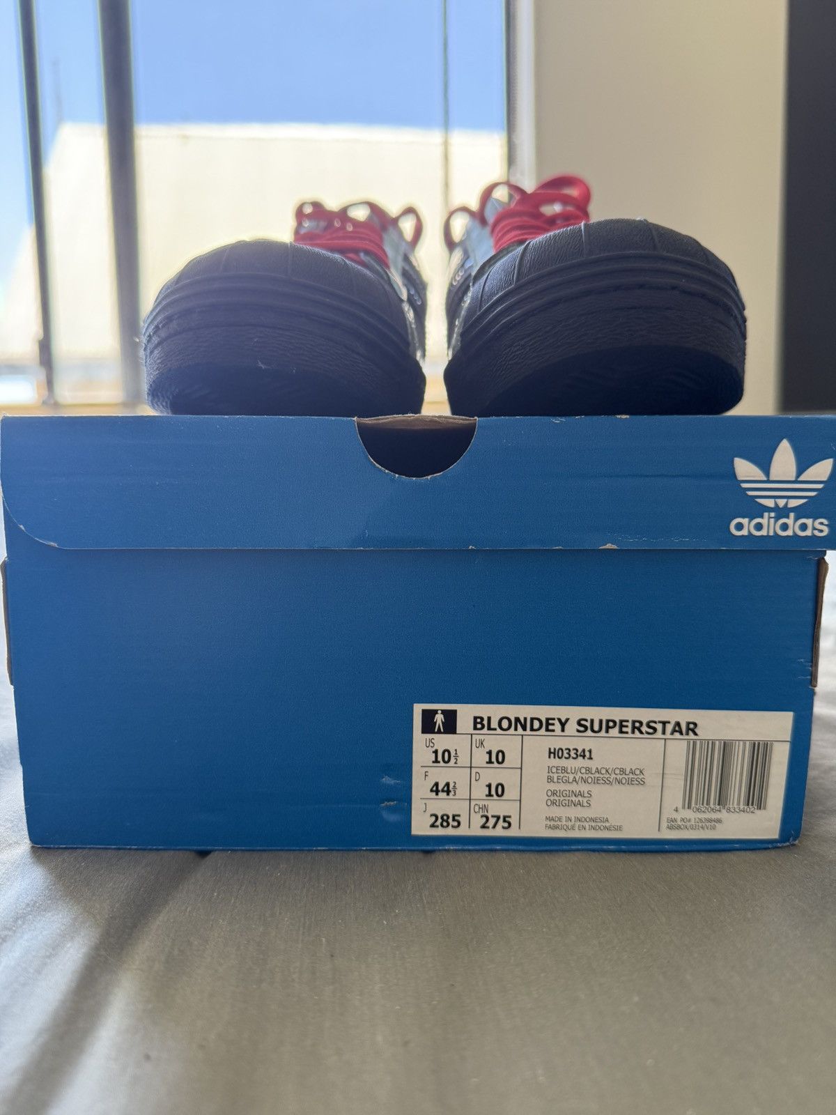 Adidas Blondey Superstar Size US 10.5 / EU 43-44 - 5 Thumbnail