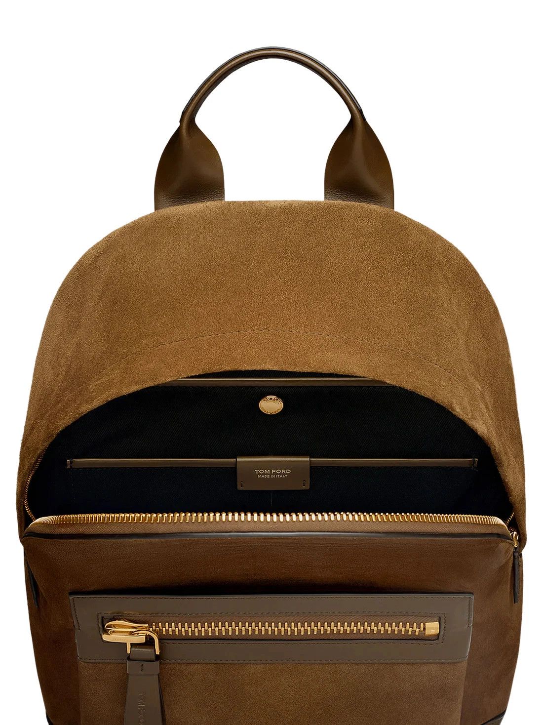 Tom Ford Tom Ford Buckley $3850 Walnut Suede Backpack New/Auth Size ONE SIZE - 4 Thumbnail