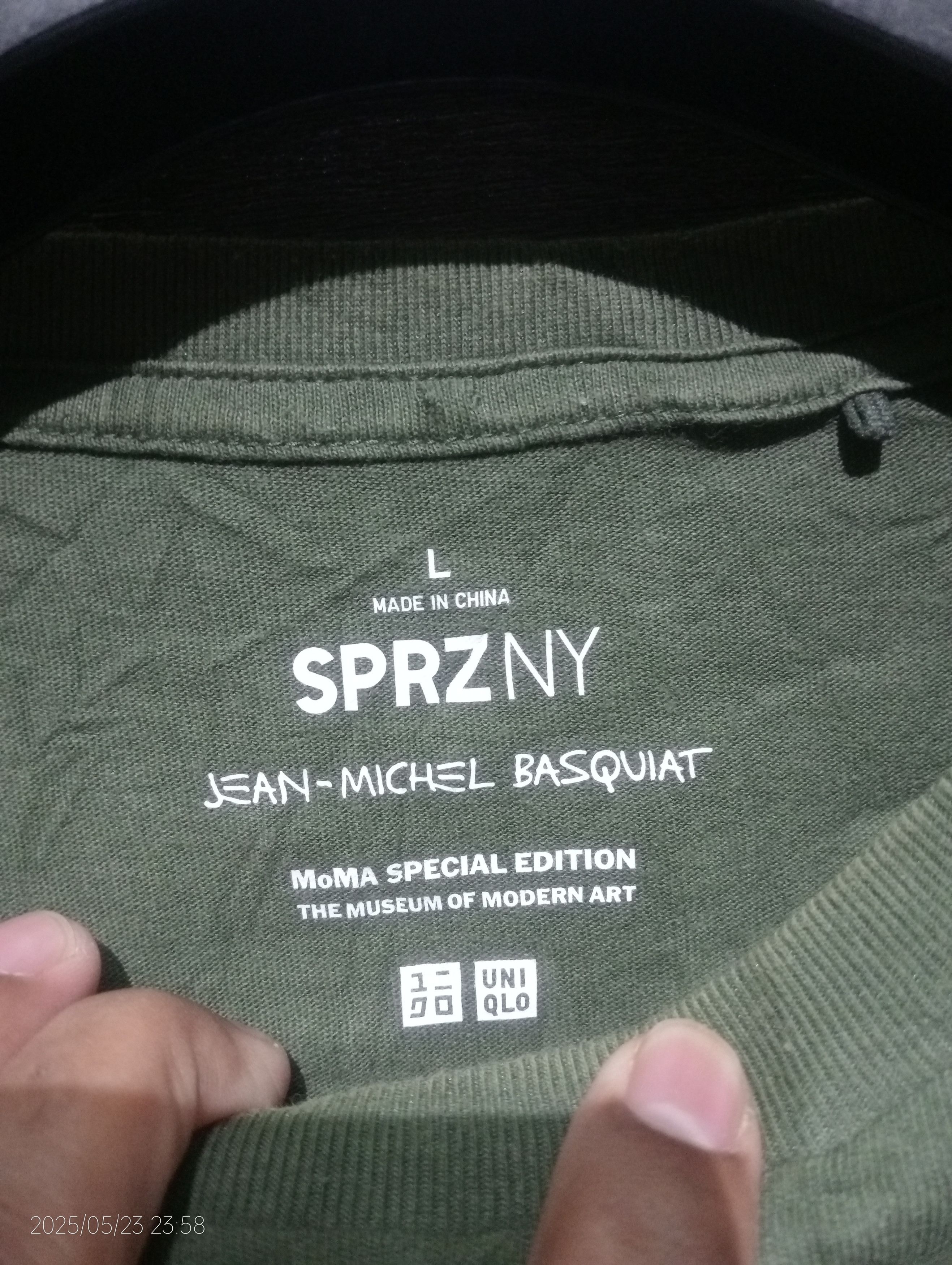 Jean-Michel Basquiat JM Basquiat Single Pocket Single Stitch Embroidery Tee Size US L / EU 52-54 / 3 - 3 Thumbnail