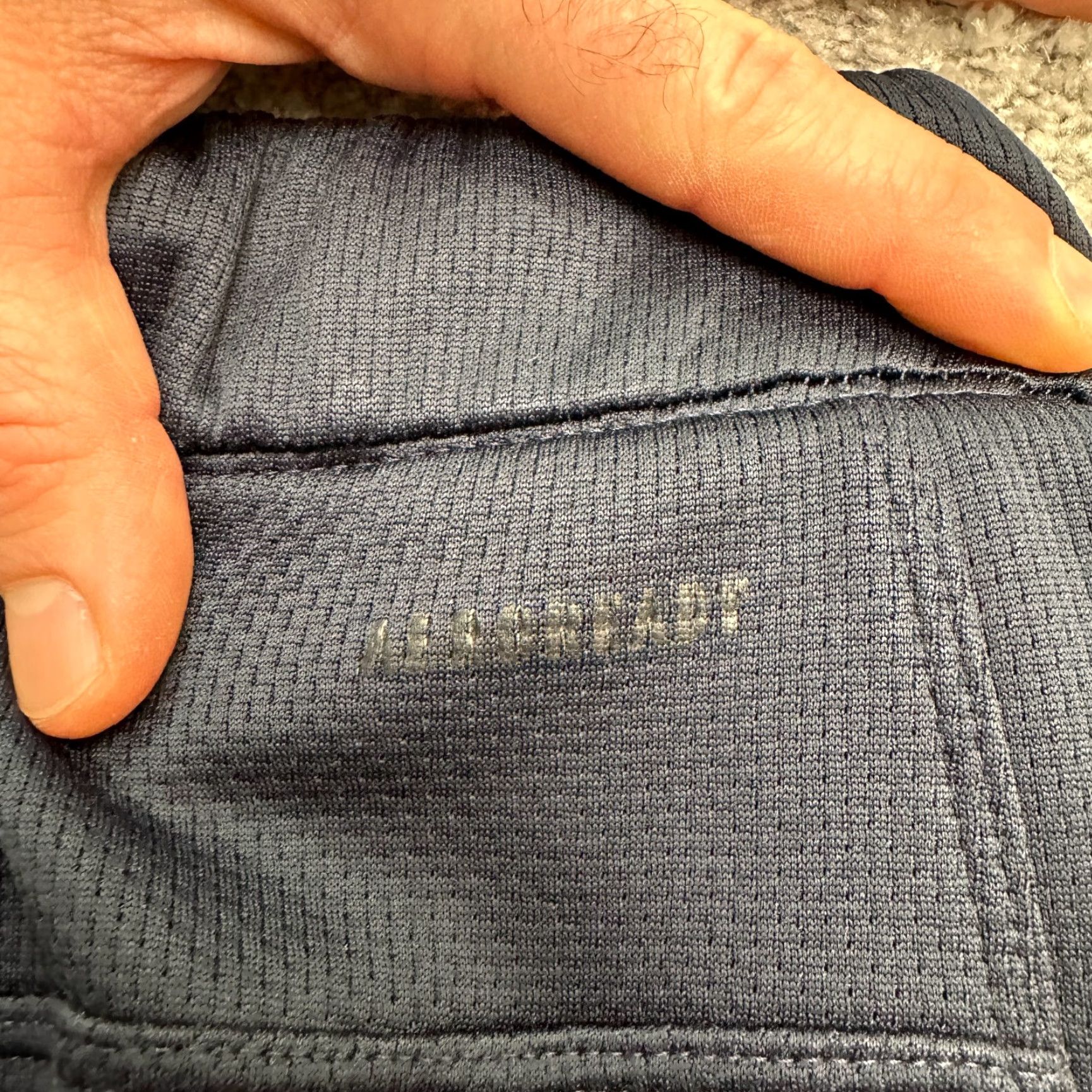 Adidas Adidas Track Pants Mens 2XL Navy Blue Straight Drawstring Active Athletic 38x26 Size US 39 - 4 Thumbnail