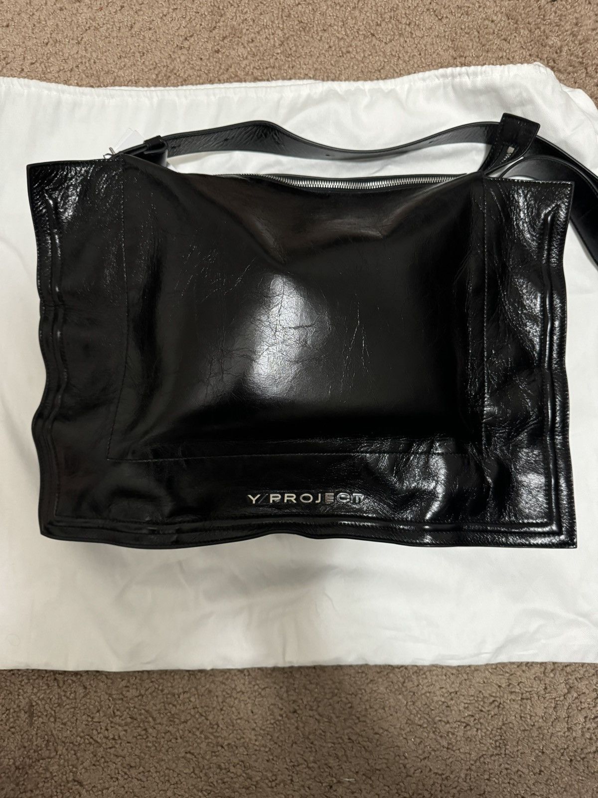 Y/Project Y/PROJECT WIRE CABAS BAG BLACK Size ONE SIZE - 6 Thumbnail