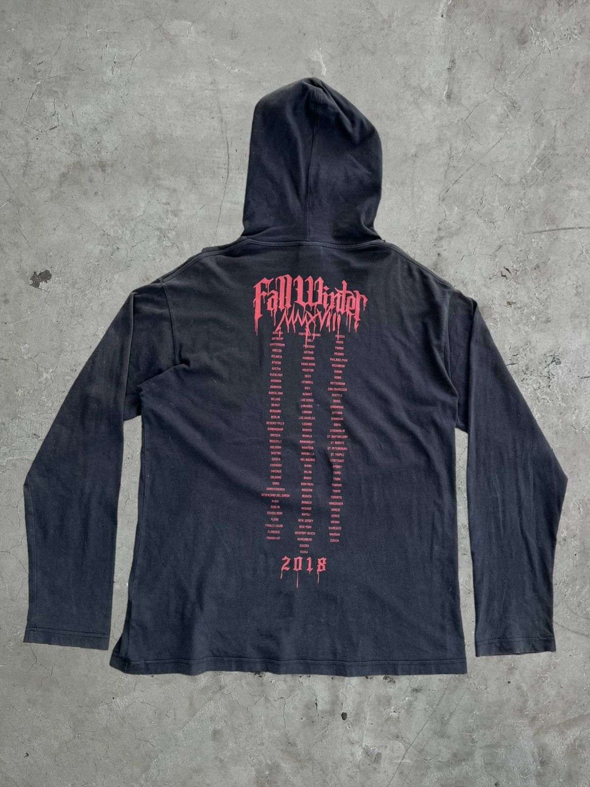 Vetements FW/18 Vetements Metal Tour Hoodie Size US L / EU 52-54 / 3 - 2 Thumbnail