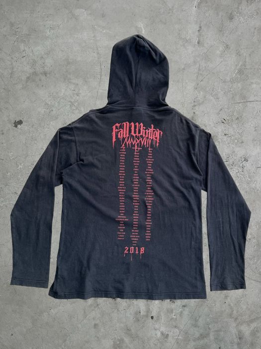 Vetements metal tour online hoodie