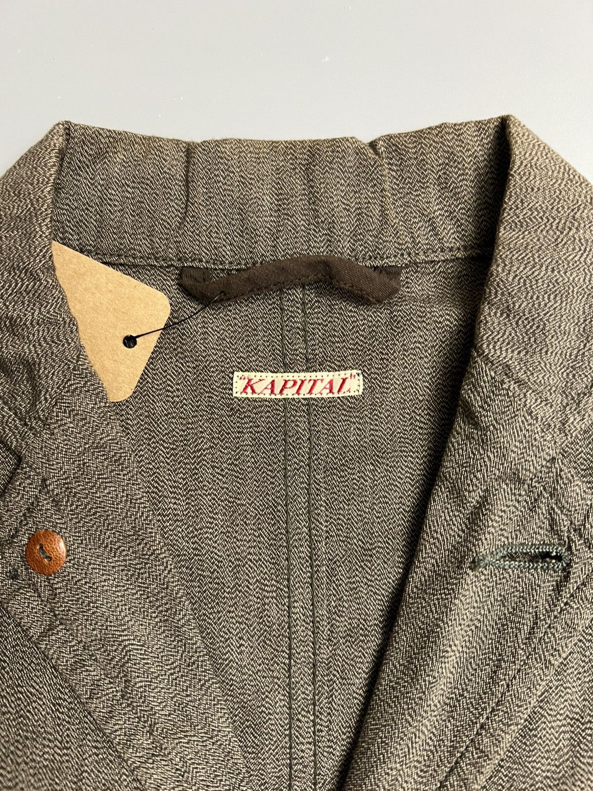 Kapital × Kapital Kountry × Vintage Vintage 2000s Kapital USN Salt&Pepper Coat Size US S / EU 44-46 / 1 - 3 Thumbnail