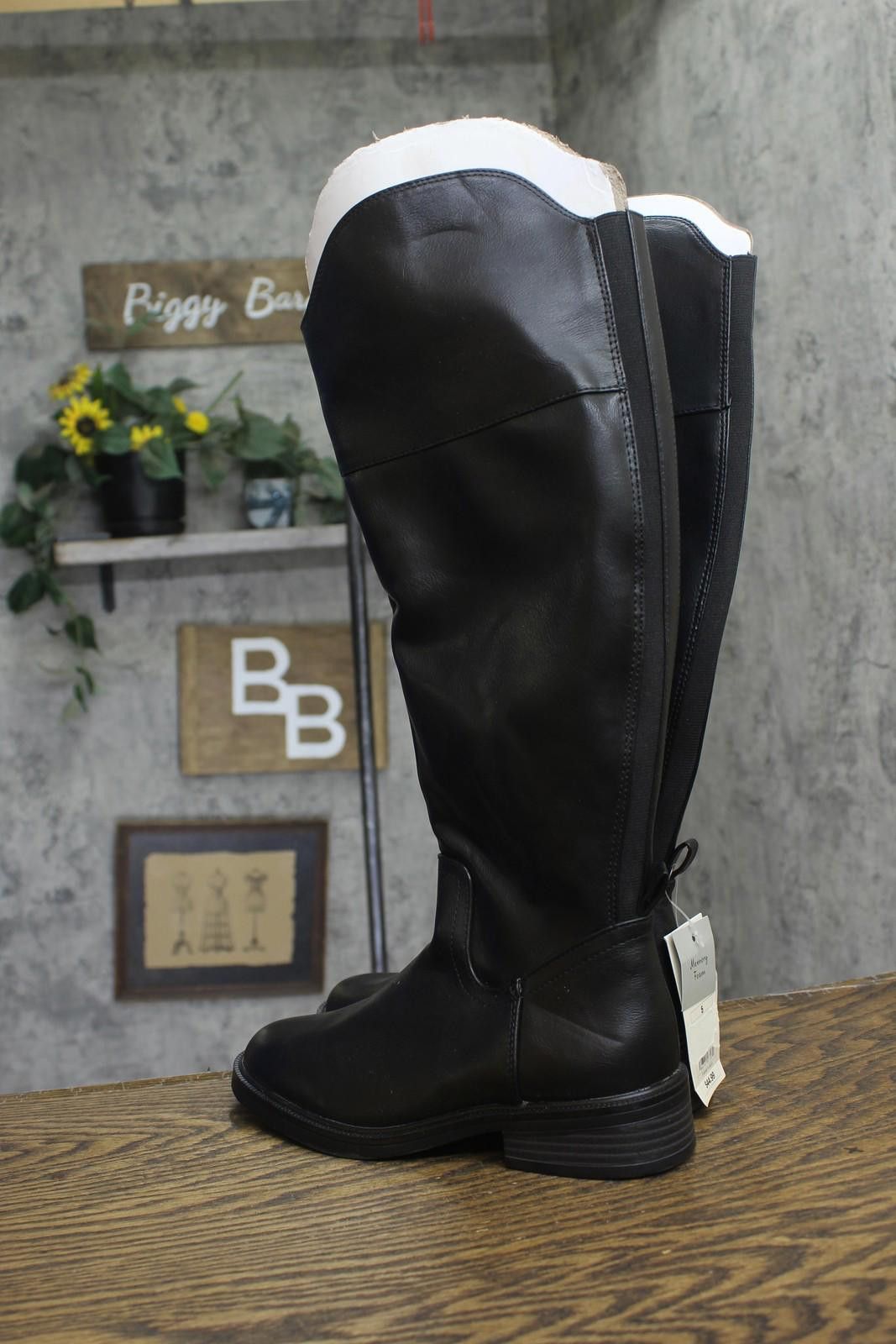 Other A New Day Womens Sienna Tall Dress Boots 88391440 Black 5m Size US 5 / IT 35 - 3 Thumbnail