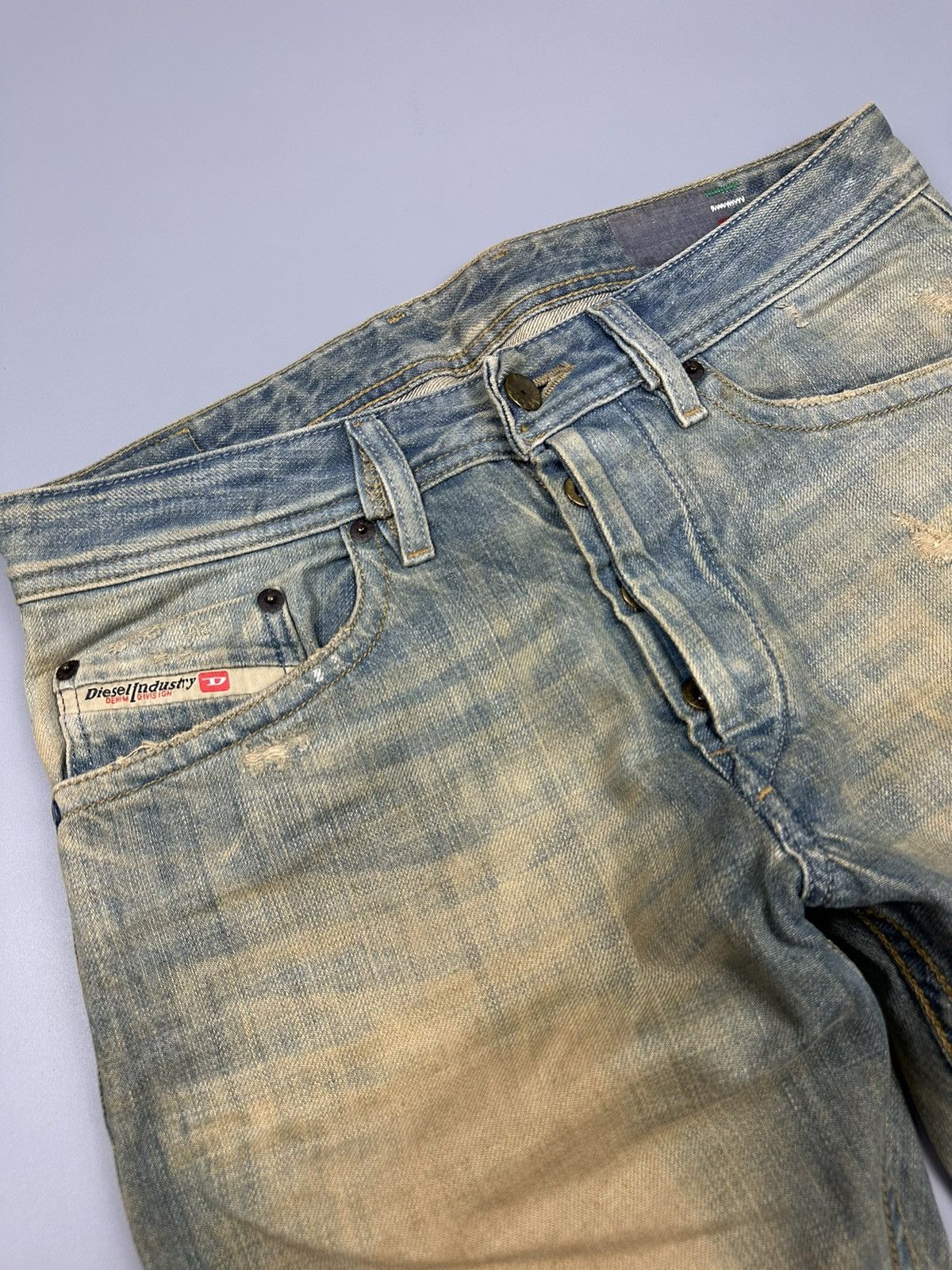 Diesel Distressed Diesel Rust Look Denim Size US 32 / EU 48 - 7 Thumbnail