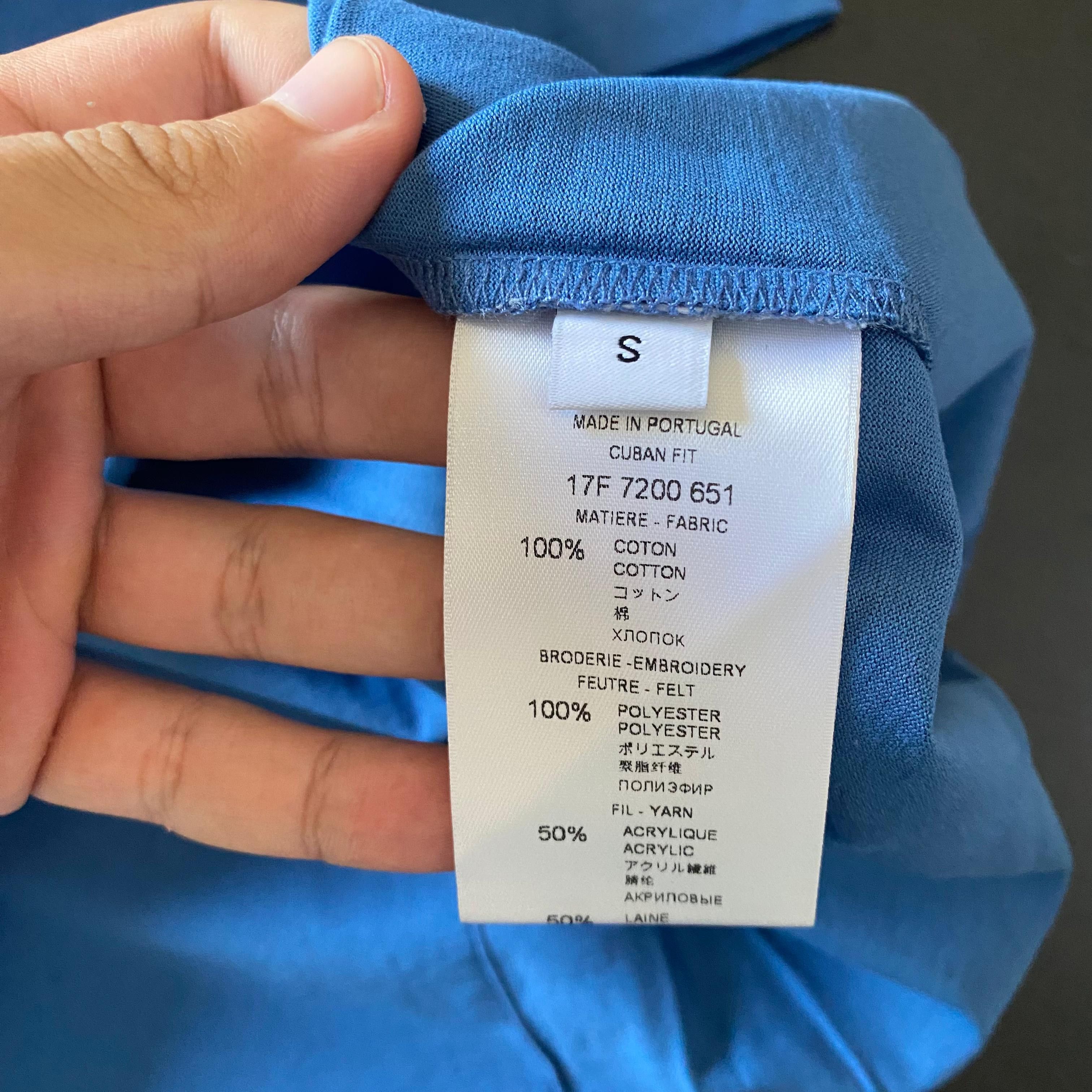 Givenchy Blue and Red Felt 5 Stars T-Shirt Size US S / EU 44-46 / 1 - 6 Thumbnail