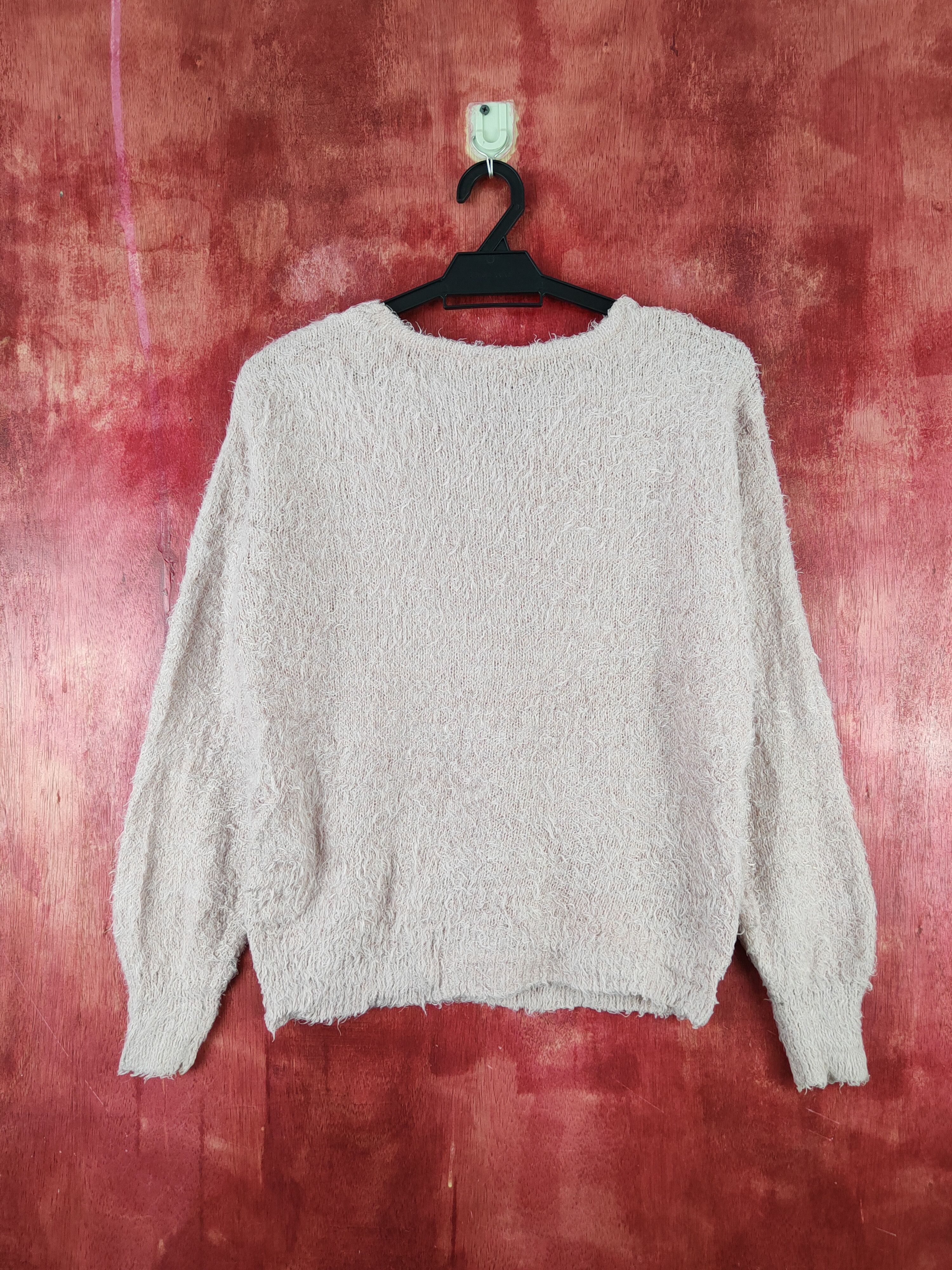 GU × Vintage GU Pink Fur Mohair Knitwear Vintage item Size XS / US 0-2 / IT 36-38 - 7 Thumbnail