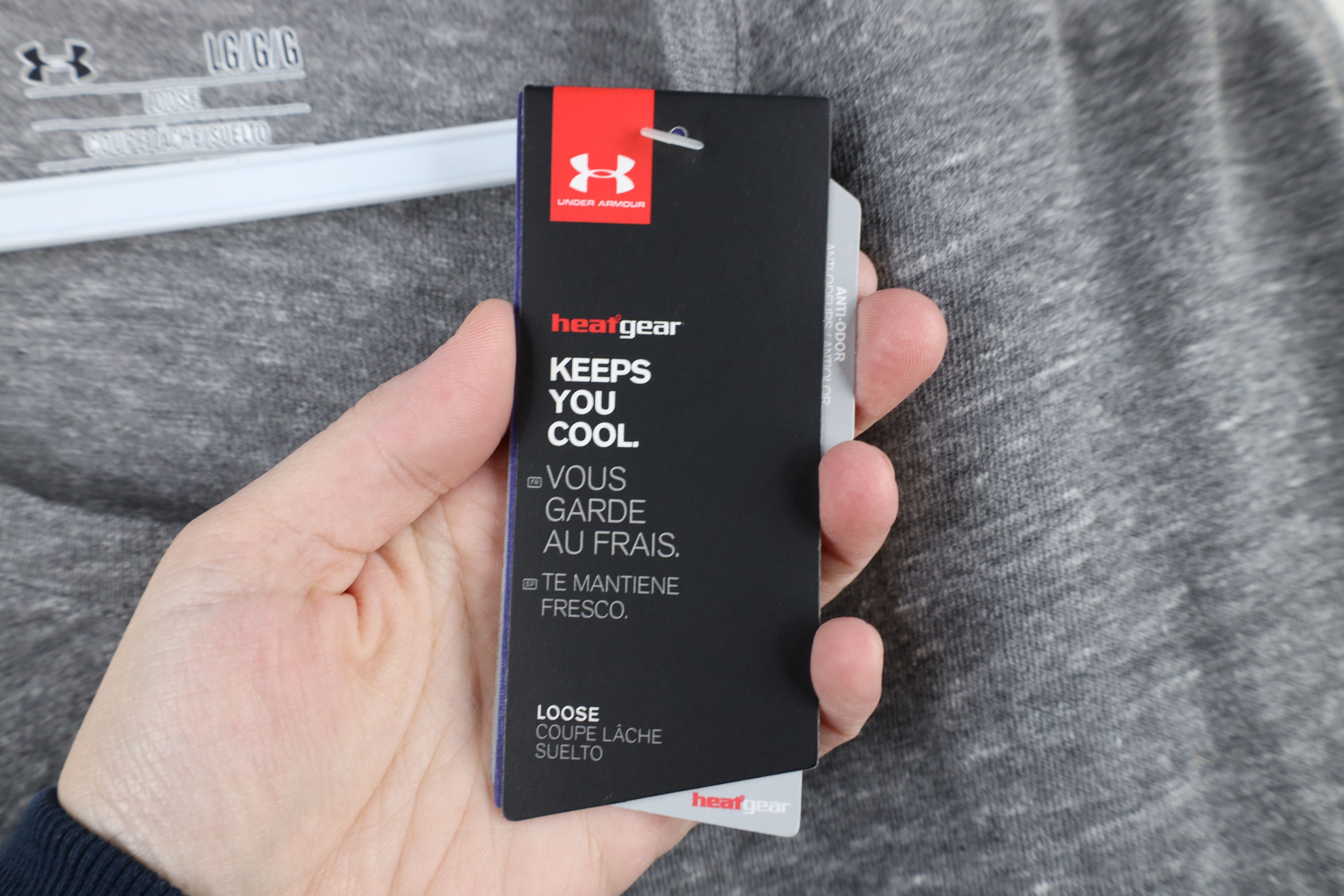 Under Armour × Vintage New Under Armour University Jersey Knit Long Sleeve T-Shirt Size US L / EU 52-54 / 3 - 5 Thumbnail