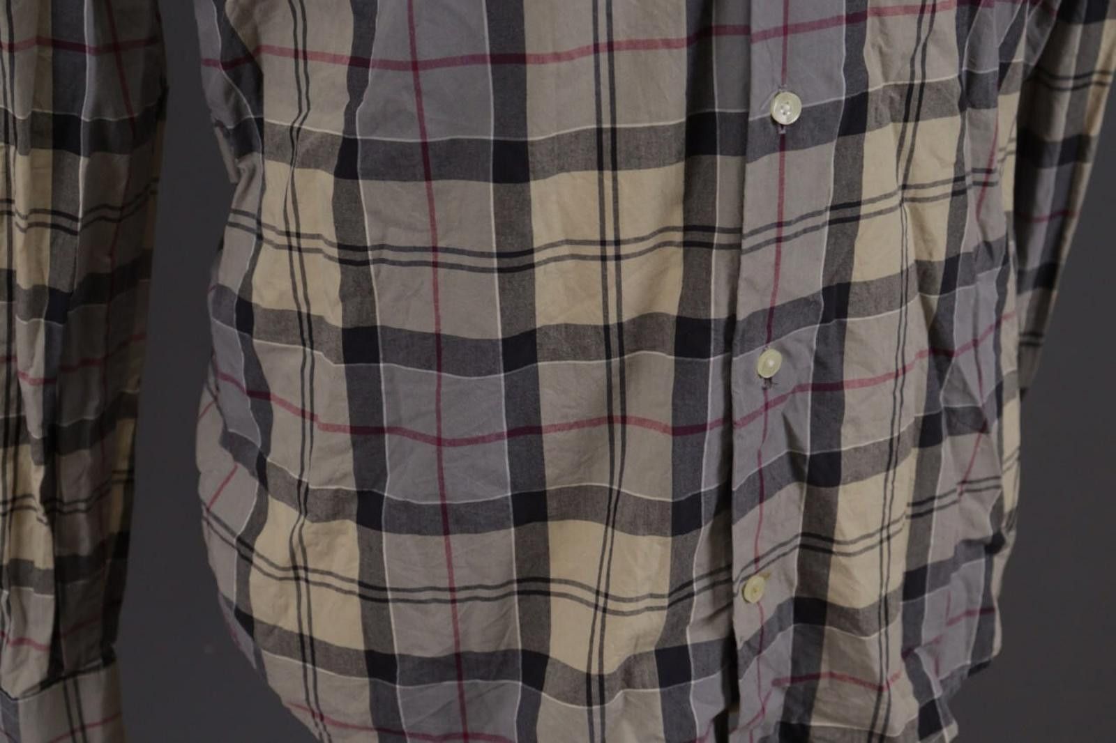 Barbour Barbour Herbert Tailored Fit Tartan Button Down Shirt Size M Size US L / EU 52-54 / 3 - 8 Thumbnail