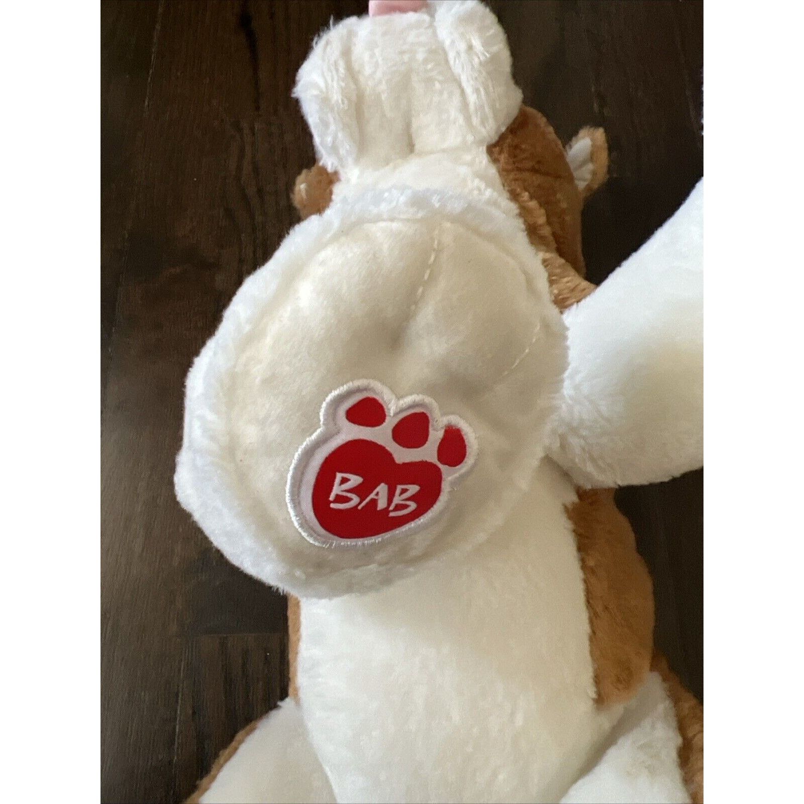 Other Build A Bear Workshop Bulldog Dog Plush Stuffed Animal 15" Size ONE SIZE - 5 Thumbnail