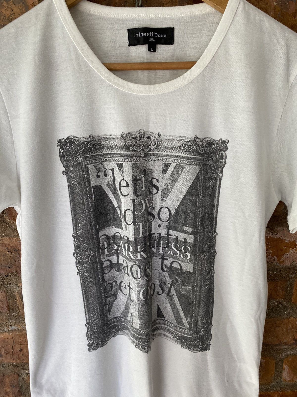 In The Attic 2000s Punk UK poem Vkei tee Size US S / EU 44-46 / 1 - 3 Thumbnail