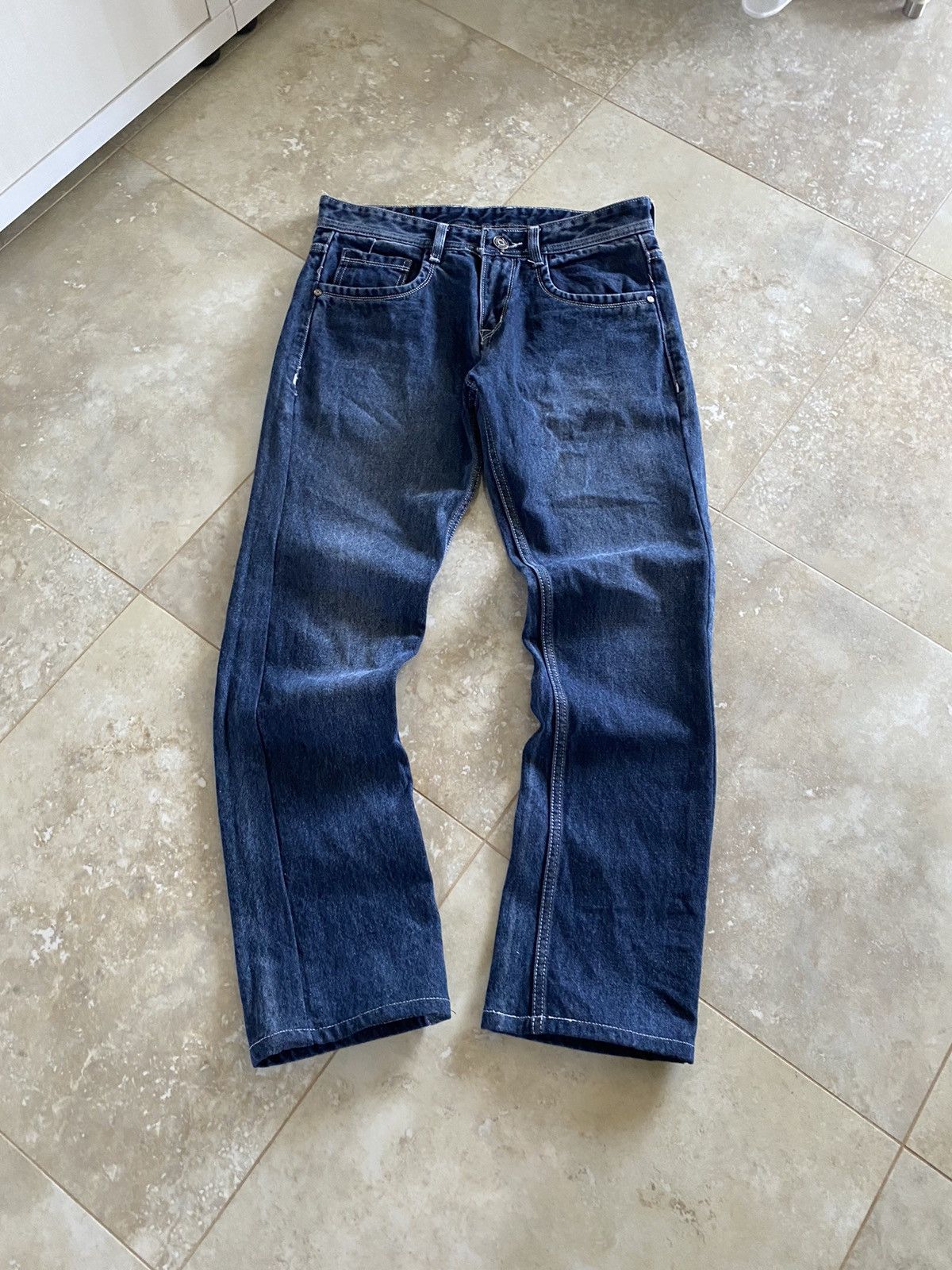 Rock Revival Vintage Rock Revival Big Logo Straight Leg Jeans Y2K Street Size US 30 / EU 46 - 8 Thumbnail