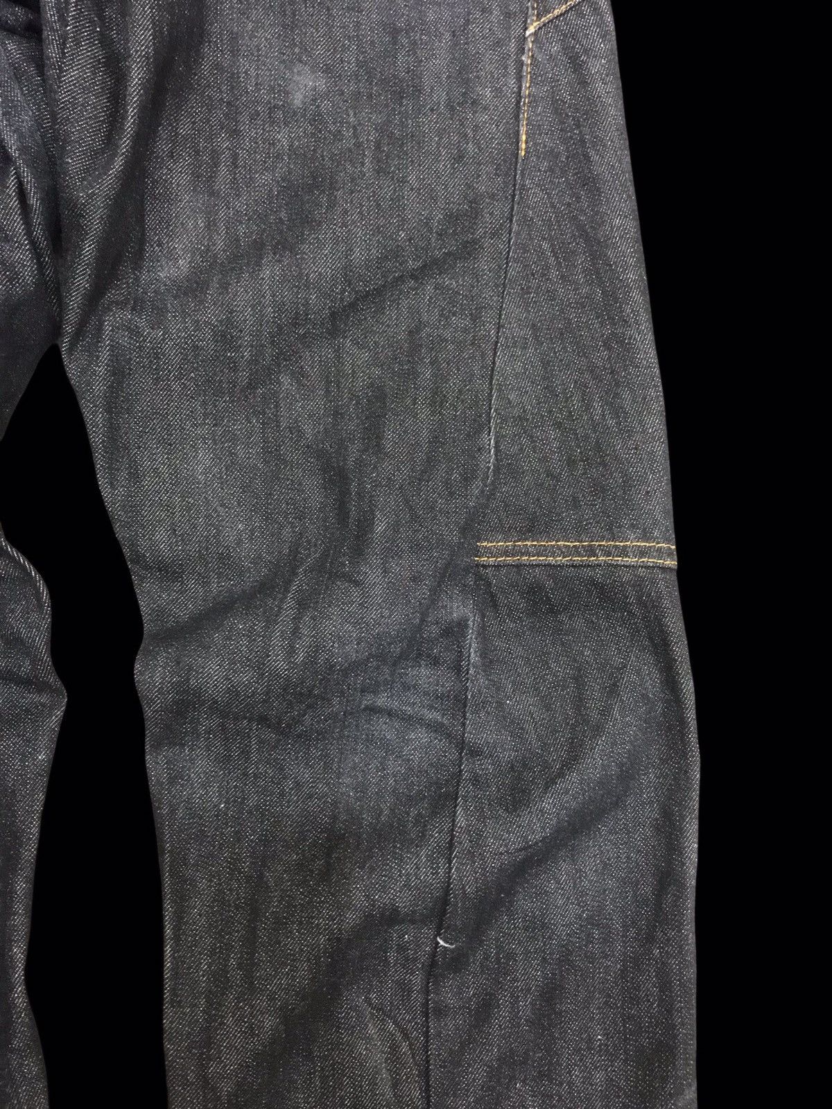 Japanese Brand × Seditionaries 💥DOUBLE WAIST💥RARE NYLAUS ZIPPER DOUBLE WAIST DENIM F430 Size US 32 / EU 48 - 6 Thumbnail
