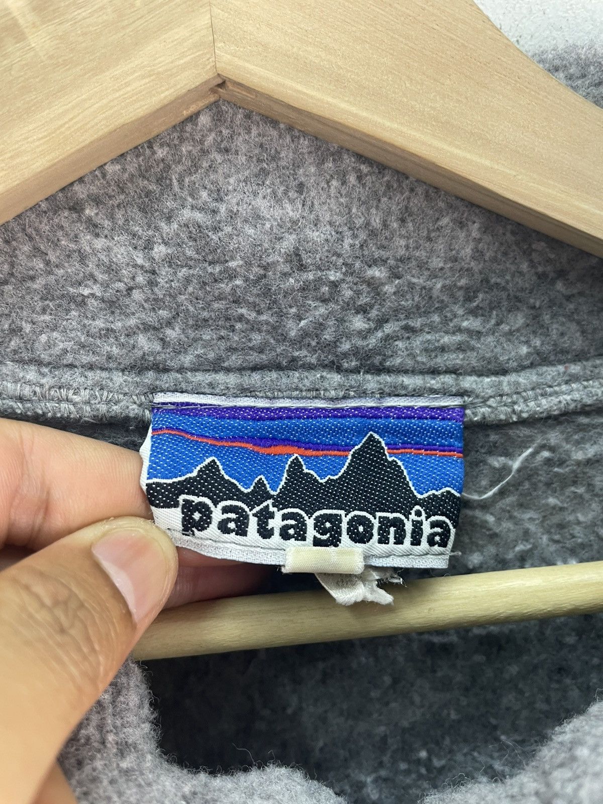 Patagonia × Vintage Vintage 70s Patagonia Quater Zip Fleece Pullover Sweater Size US L / EU 52-54 / 3 - 5 Thumbnail