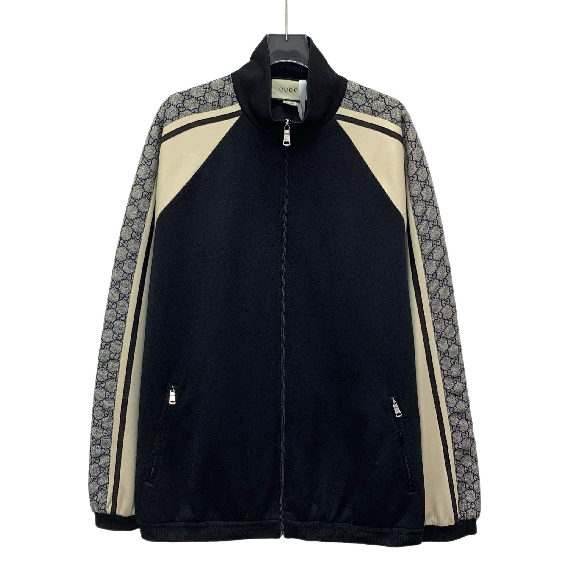 Gucci Gucci GG Monogram Panel Track Jacket Size L Size US L / EU 52-54 / 3 - 1 Thumbnail