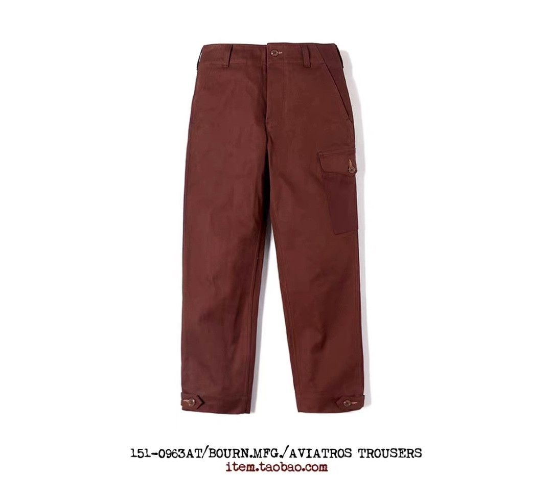 Vintage Bourn Aviator High-Density Cargo Pants Size US 34 / EU 50 - 1 Thumbnail