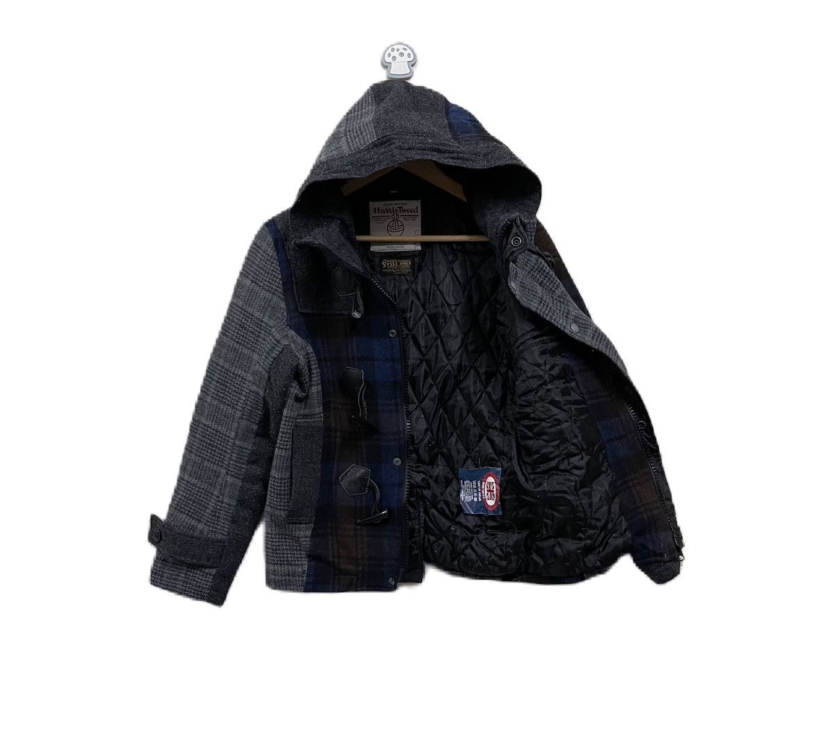 Harris Tweed Harris Tweed X Style Juicy Wool Duffle Jacket Size US M / EU 48-50 / 2 - 3 Thumbnail