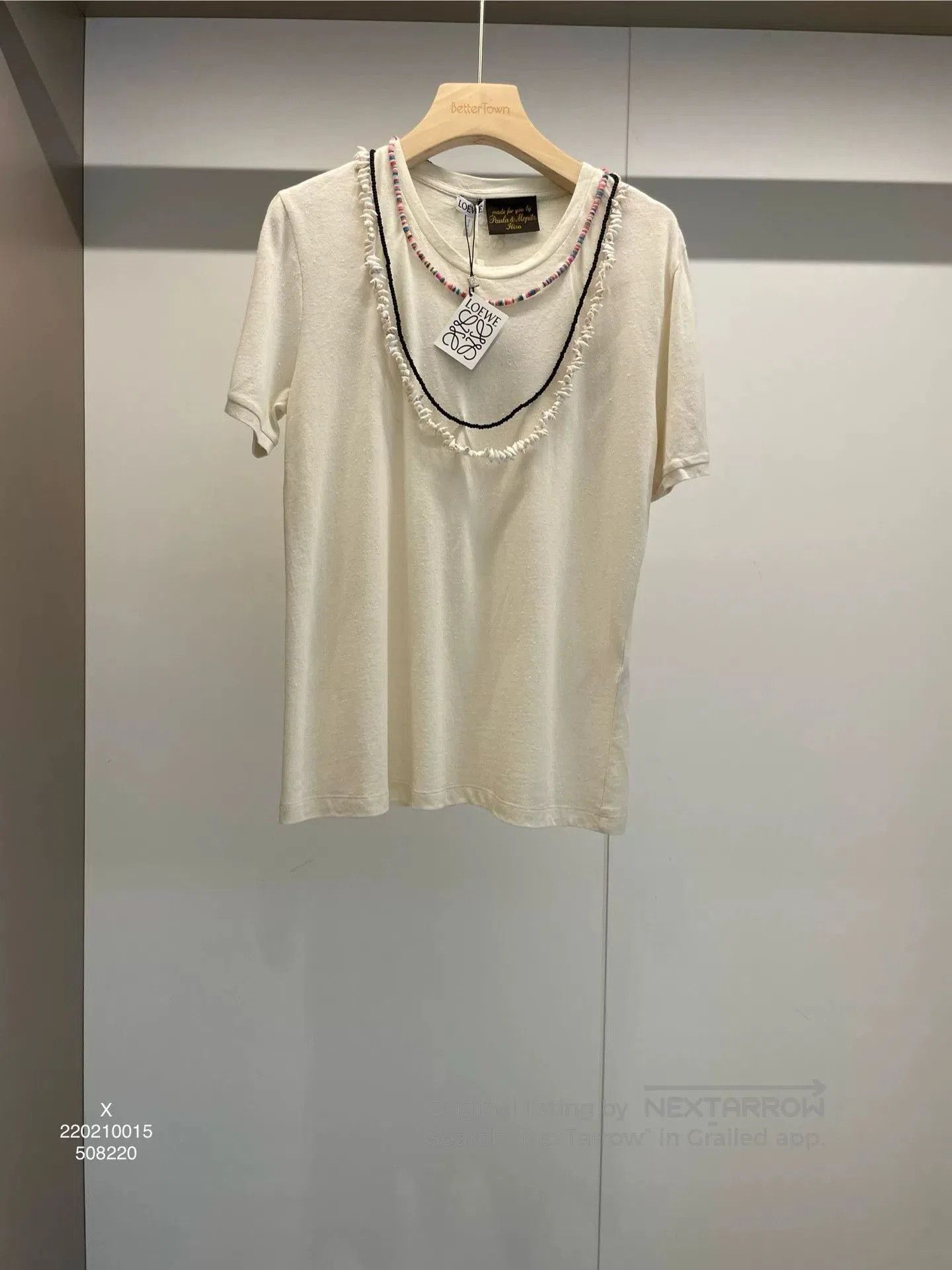 Loewe Loewe Beige Cotton T. Size US L / EU 52-54 / 3 - 1 Thumbnail
