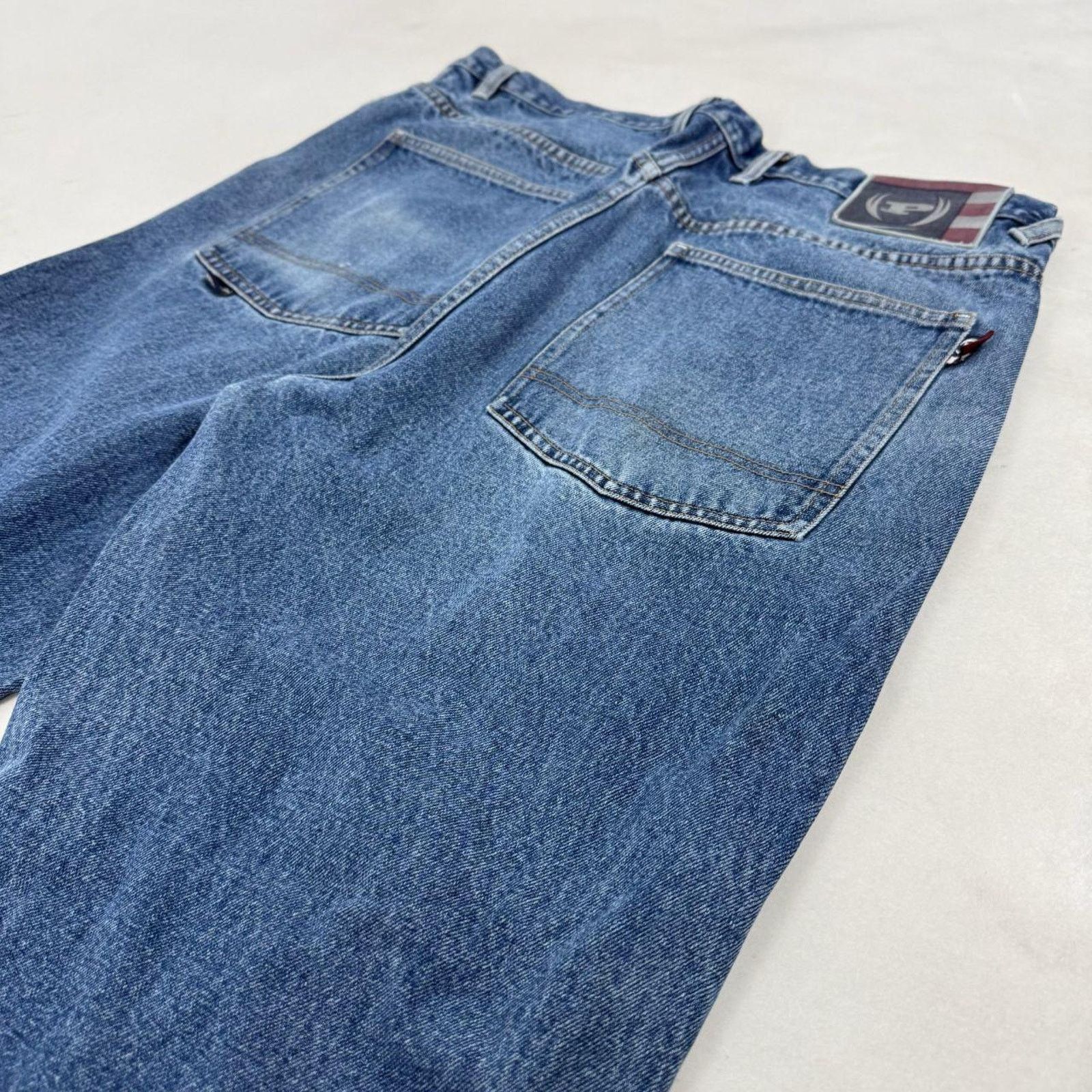 JNCO × Phat Farm × Vintage Vintage phat farm skater baggy wide leg faded archive jeans Size US 36 / EU 52 - 2 Thumbnail