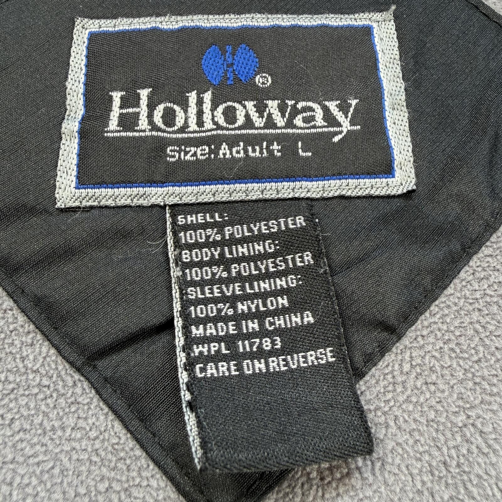 Holloway Vintage Milwaukee Bombers Hooded Jacket Black Embroidered L Size US L / EU 52-54 / 3 - 3 Thumbnail