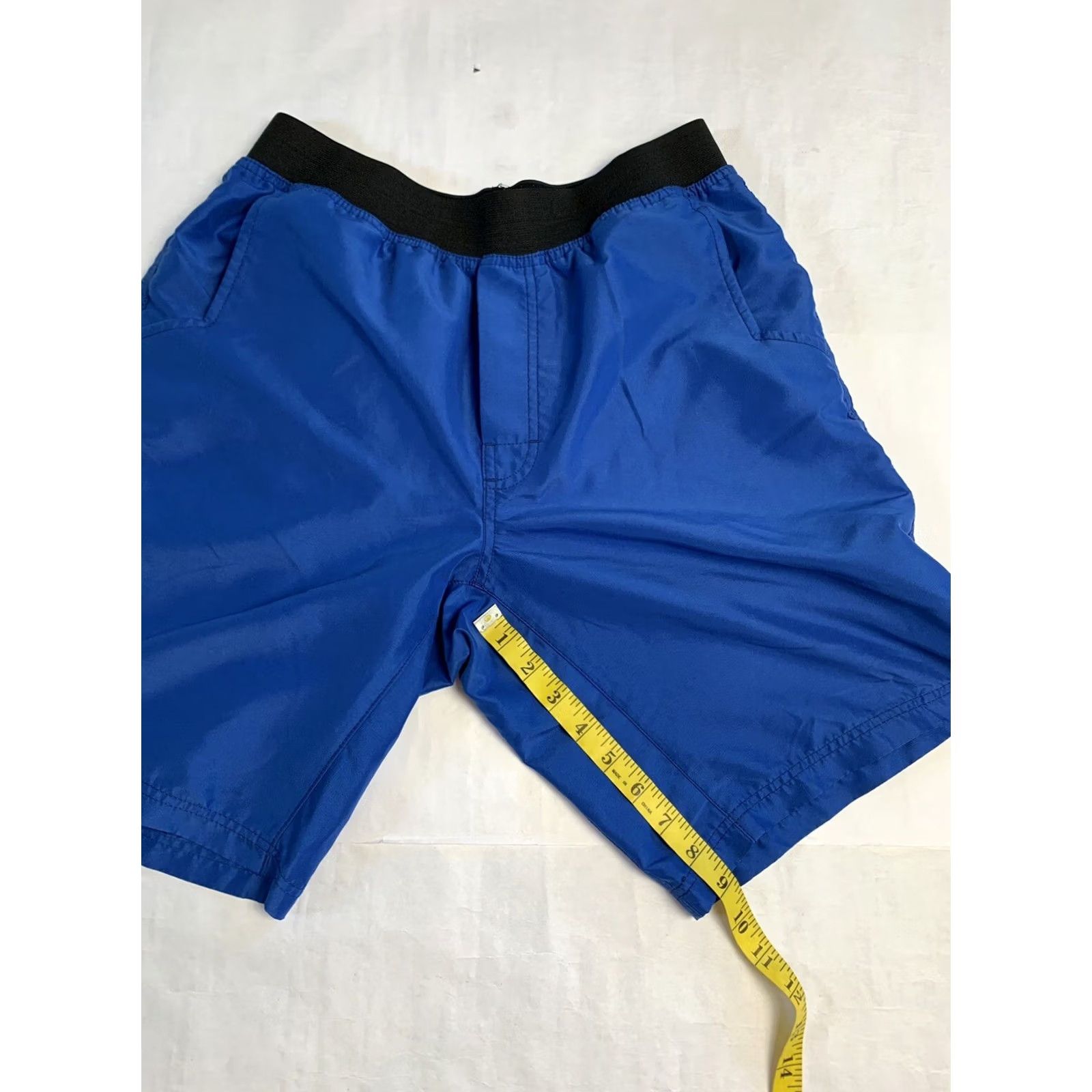 Prana PrAna Shorts Mens M Blue Board Short Surf Beach Casual Swim Outdoor Performance Size US 31 - 5 Thumbnail
