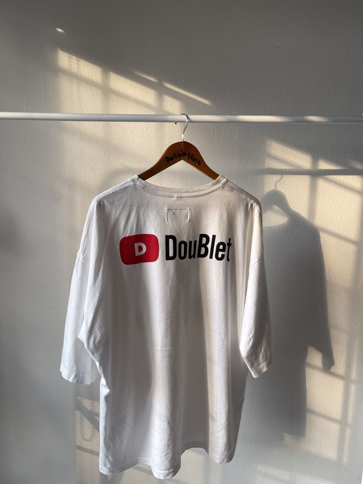 Doublet Fw18/19 Double Parody Youtube Oversize Tee Size US XL / EU 56 / 4 - 1 Thumbnail