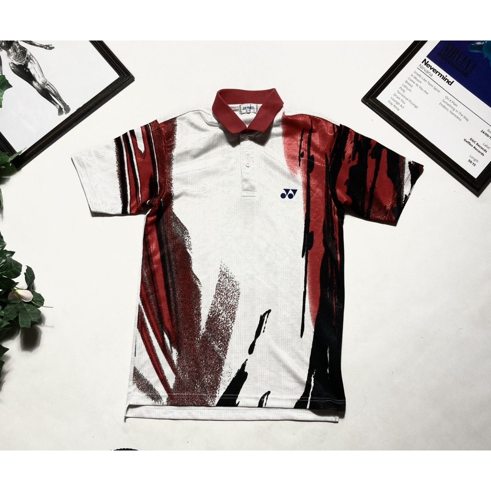 Japanese Brand × Vintage Vintage Japanese Brand Tenis Jersey 90s Size US M / EU 48-50 / 2 - 1 Thumbnail