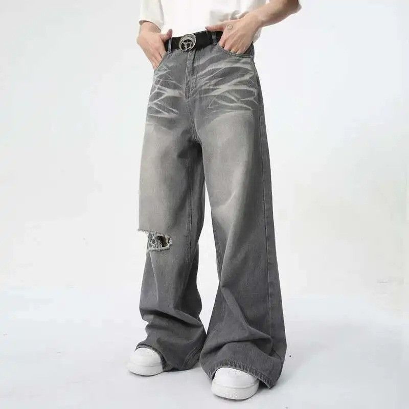 Denime × Jean Casual Straight Wide Leg Denim Size US 32 / EU 48 - 1 Thumbnail