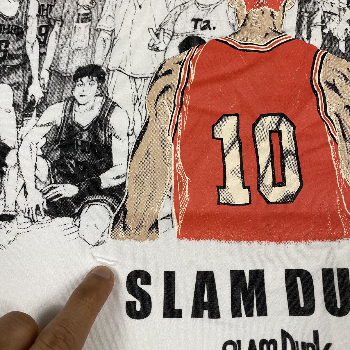 Anime × Vintage SLAM DUNK ANIME BY SAKURAGI HANAMICHI JUMP COMICS DELUXE Size US L / EU 52-54 / 3 - 7 Thumbnail