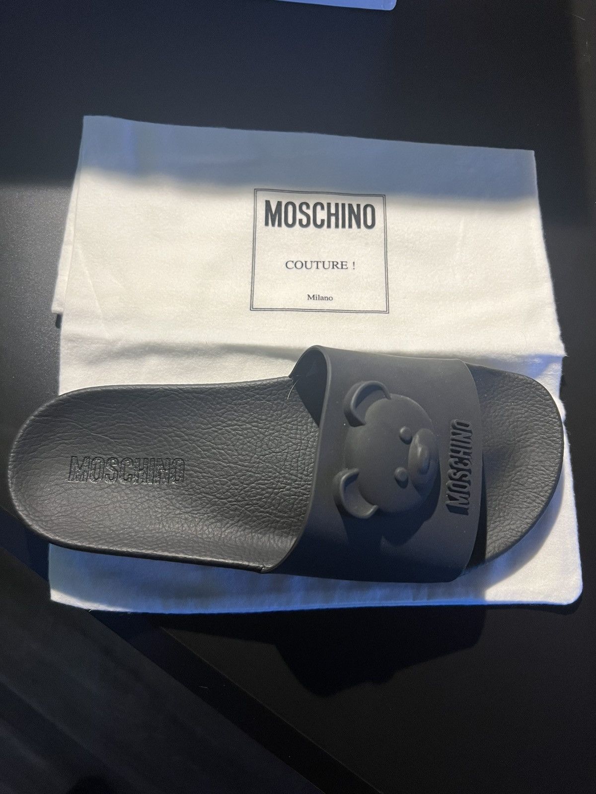 Moschino Moschino Teddy Bear Slides Size US 7 / EU 40 - 7 Thumbnail