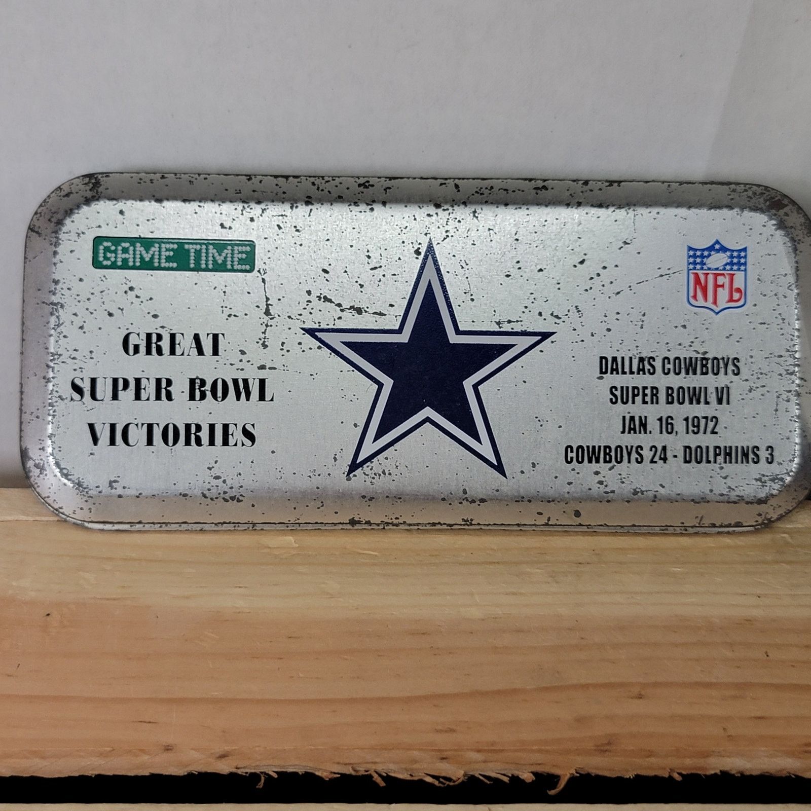 Other VTG Dallas Cowboys Super Bowl VI Watch w/ Leather Ban (1972) Size ONE SIZE - 6 Thumbnail
