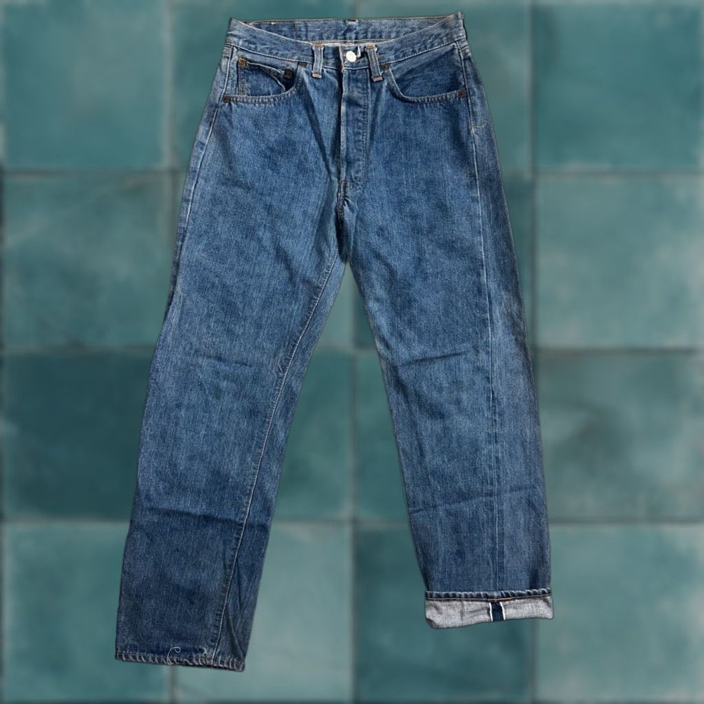Levi's VINTAGE Levis 501 70s SS Redline Selvedge USA XX Jeans Med Wash 30x31 Acting 28x27 Size US 30 / EU 46 - 1 Thumbnail