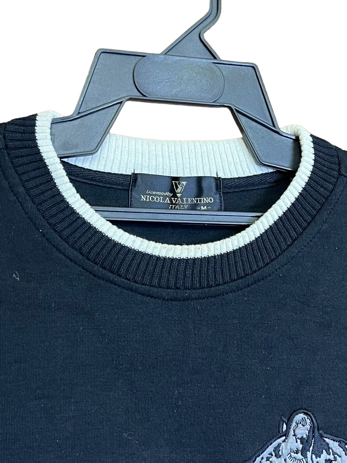 Valentino VINTAGE NICOLA VALENTINO ITALY EMBROIDERY SWEATSHIRT Size US M / EU 48-50 / 2 - 5 Thumbnail