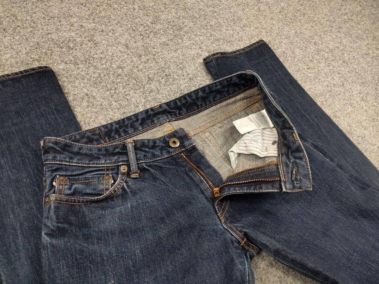Japan Blue Jeans Vintage 90's Japan Blue Jeans Design Selvedge Straight Denim Size US 26 / EU 42 - 11 Thumbnail