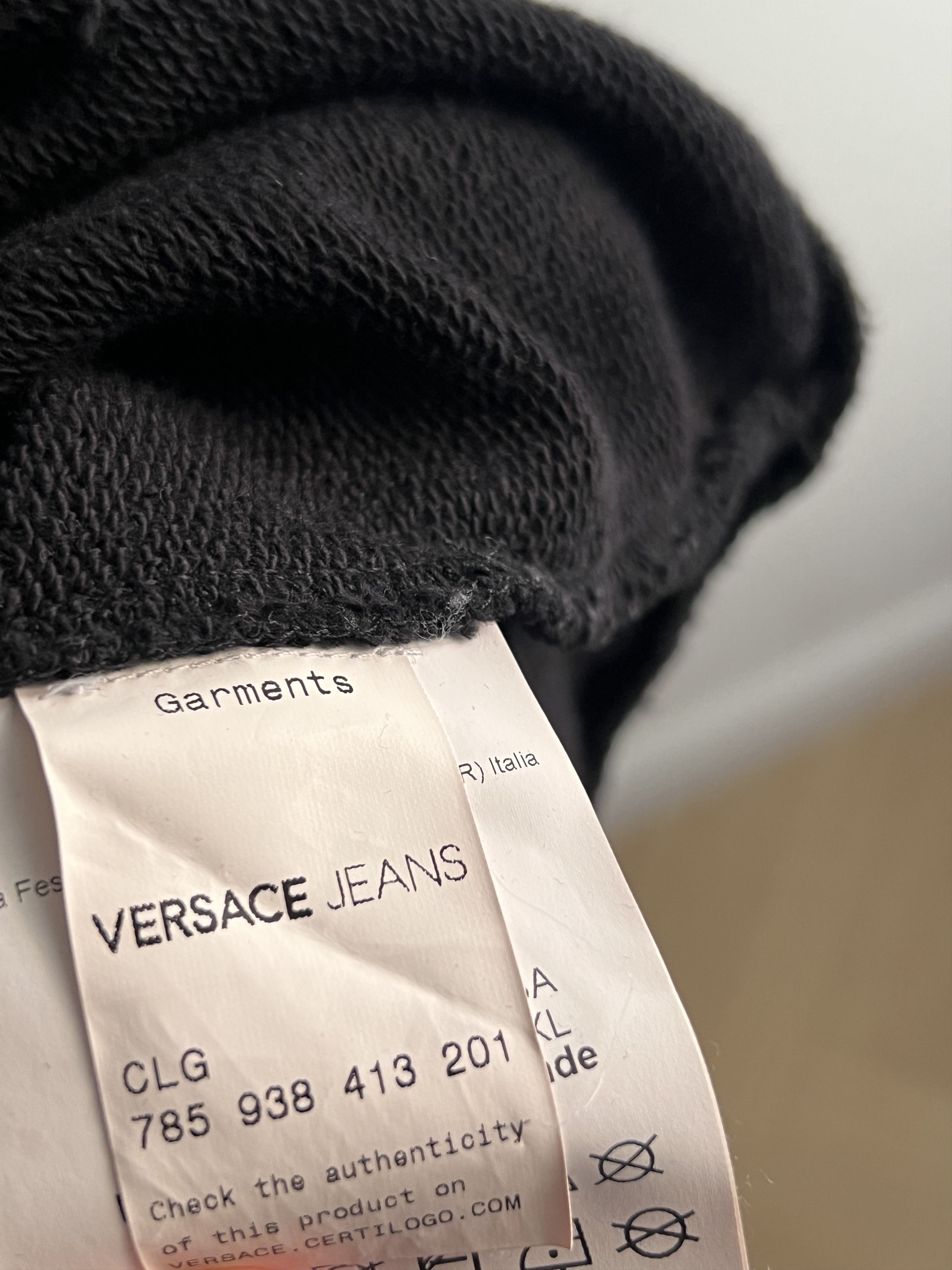 Versace × Versace Jeans Couture × Versus Versace Versace Jeans Men's Sweatshirt Knitwear Size US XL / EU 56 / 4 - 5 Thumbnail