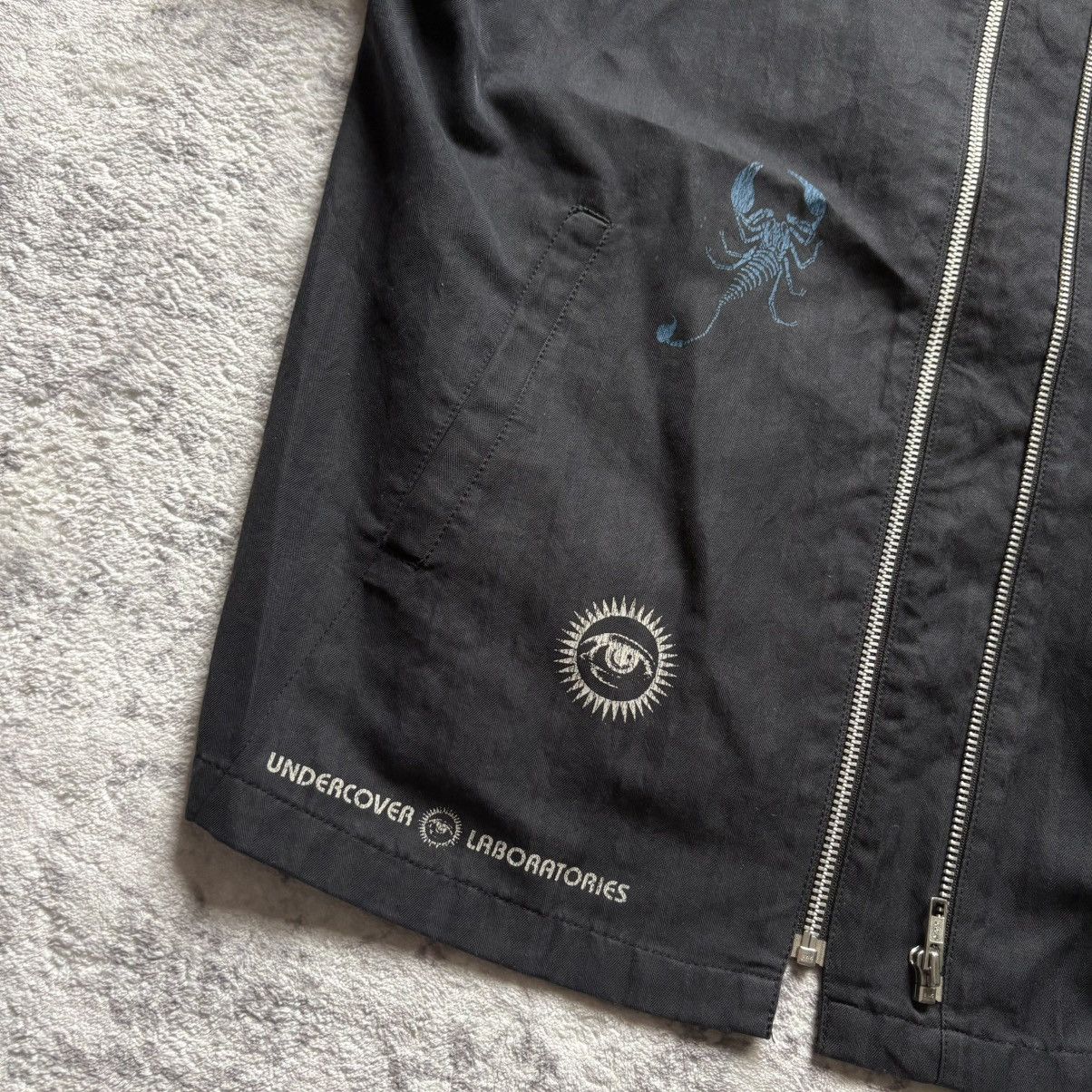 Undercover Undercover AW03 Arabic Skull Graphic Jacket Black | Size M Size US M / EU 48-50 / 2 - 11 Thumbnail